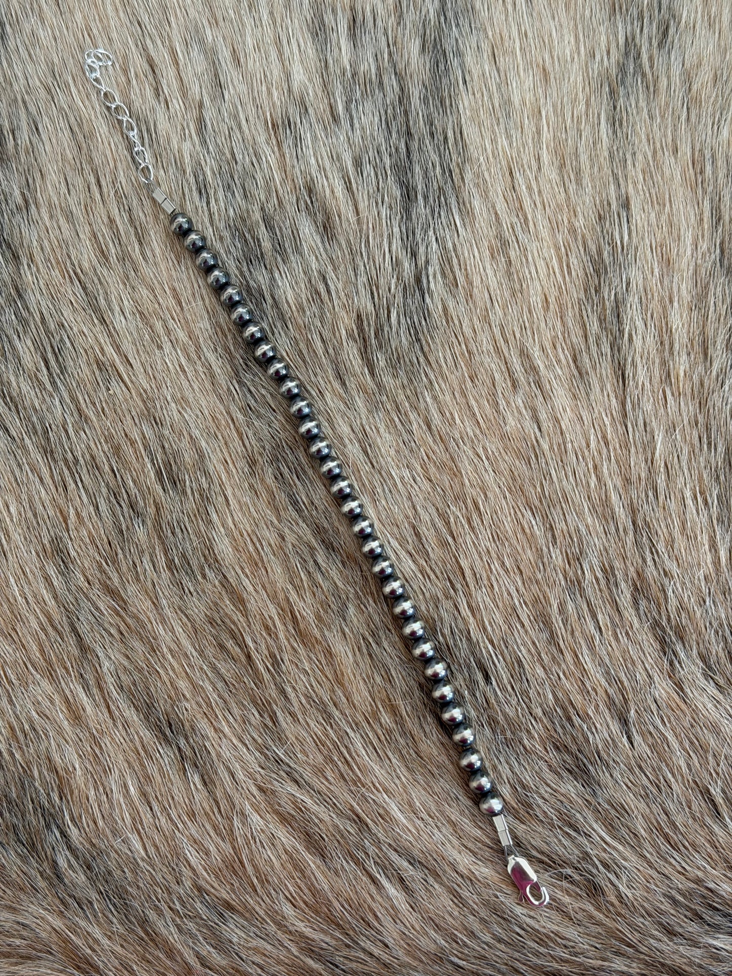 5mm Sterling Pearl Bracelet