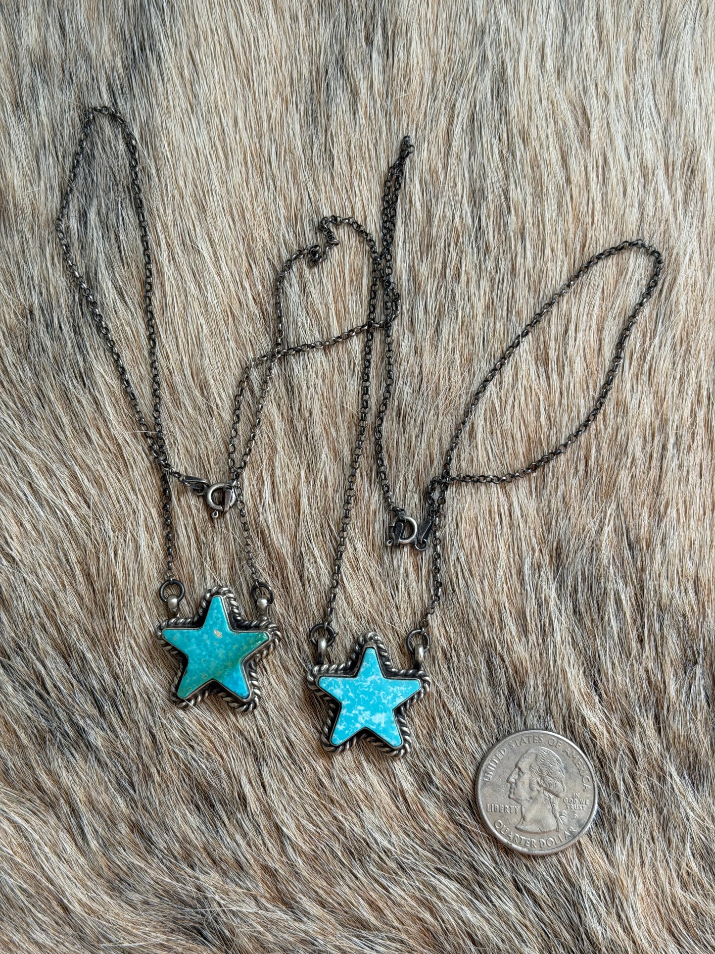Turquoise Star Necklace