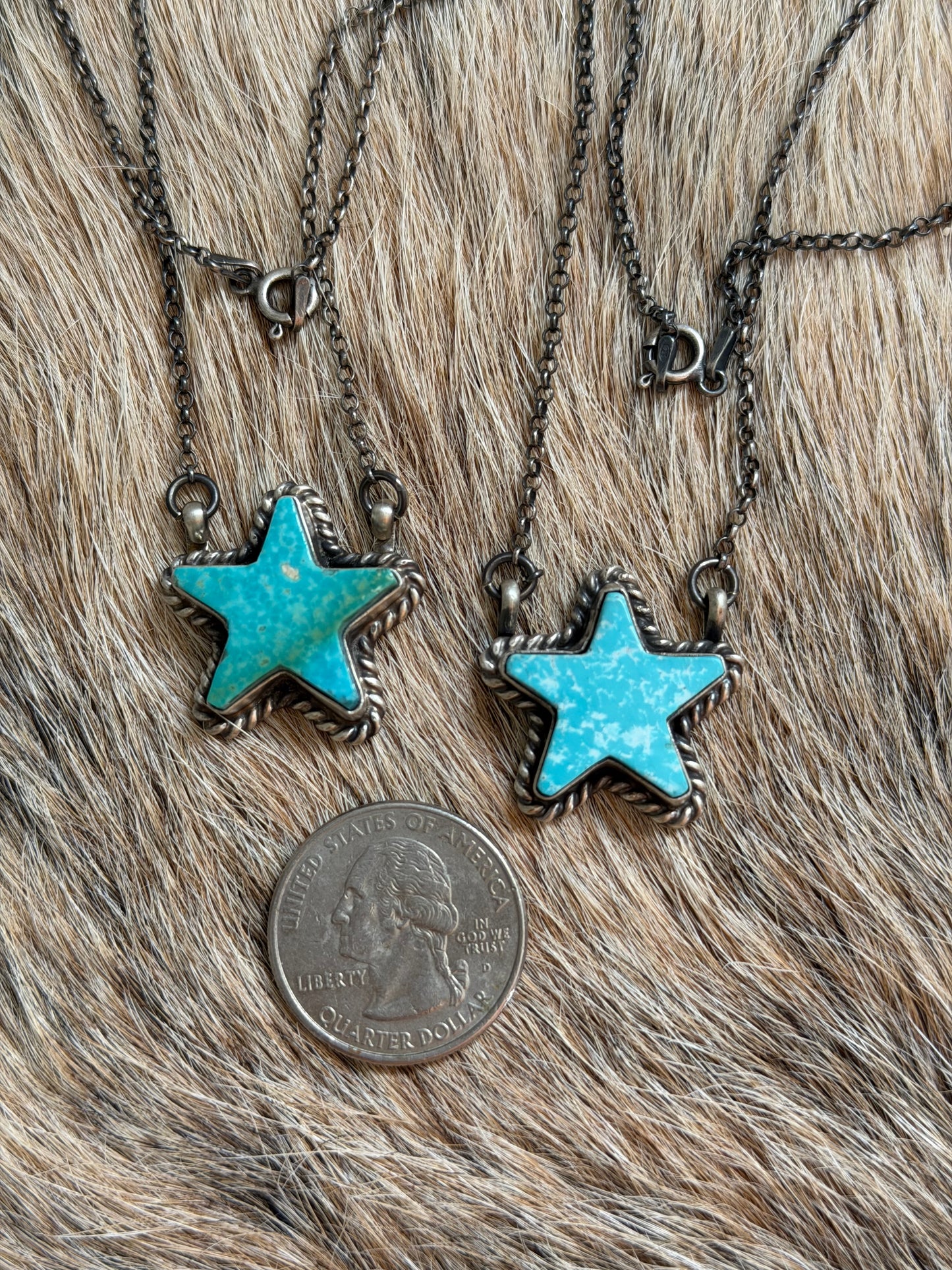 Turquoise Star Necklace