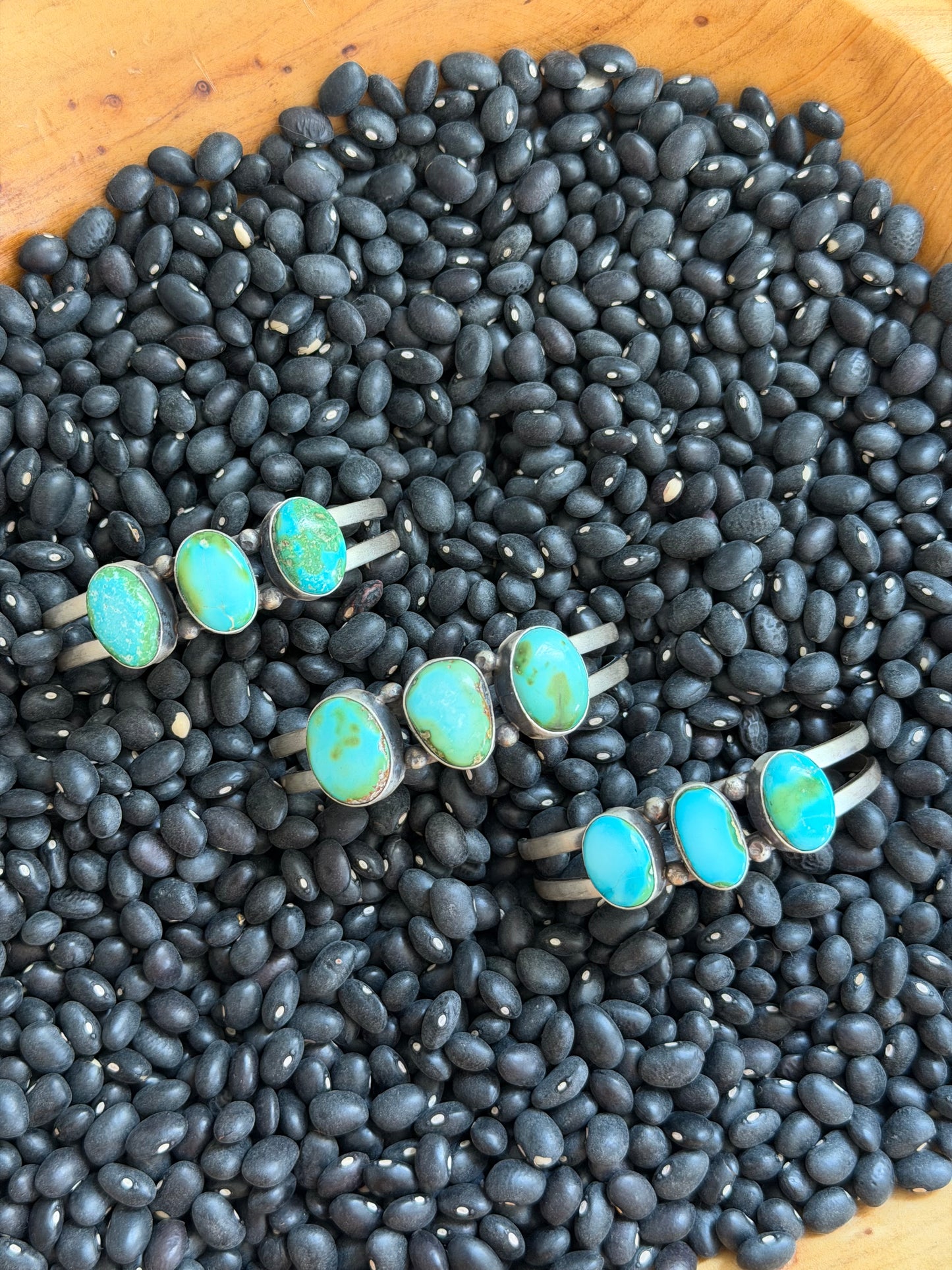 Sonoran Gold Turquoise Cluster Cuff