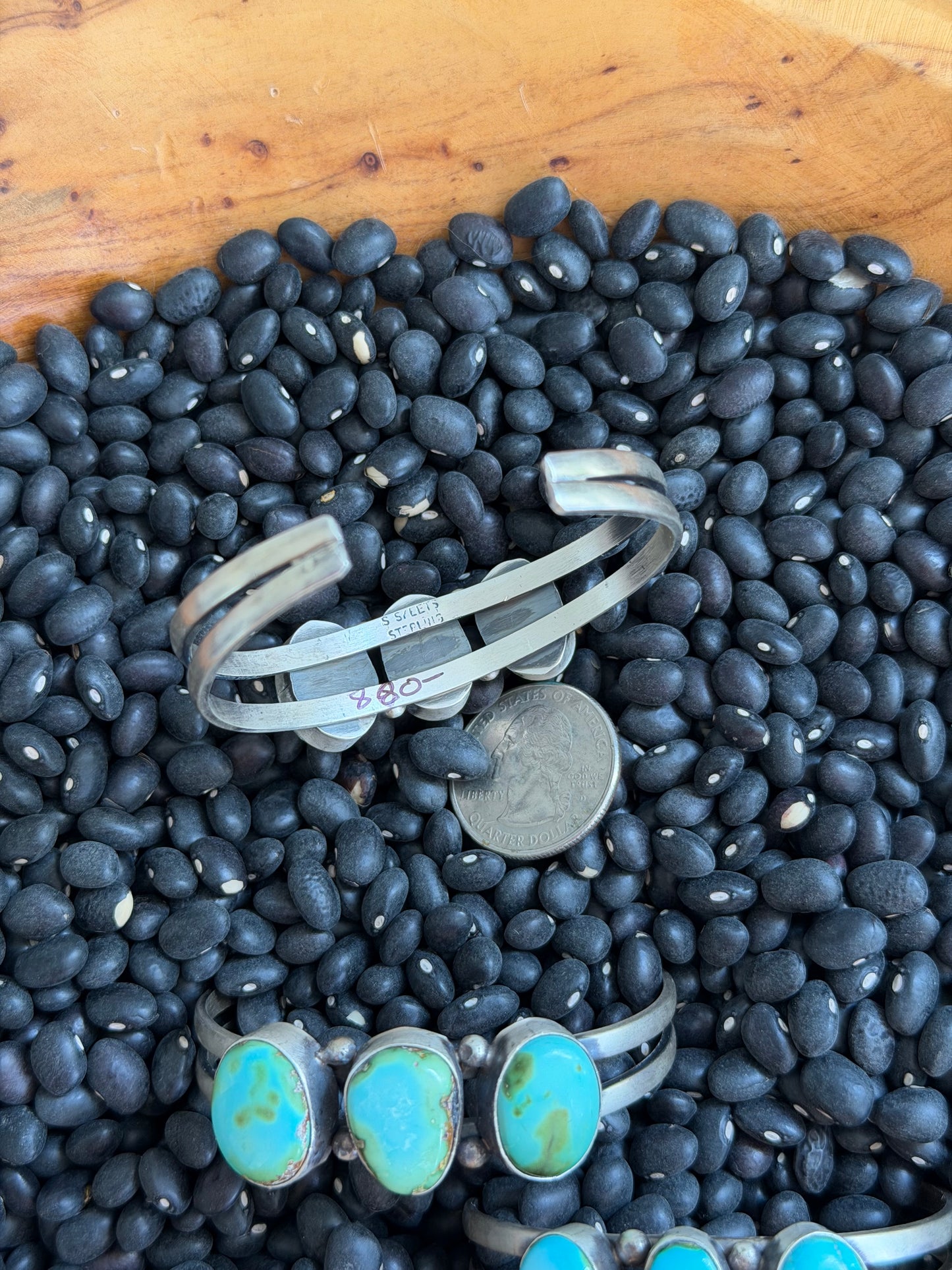 Sonoran Gold Turquoise Cluster Cuff