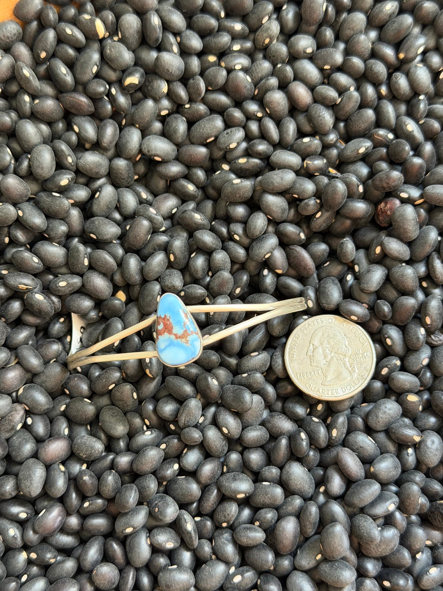 Golden Hills Turquoise Cuff