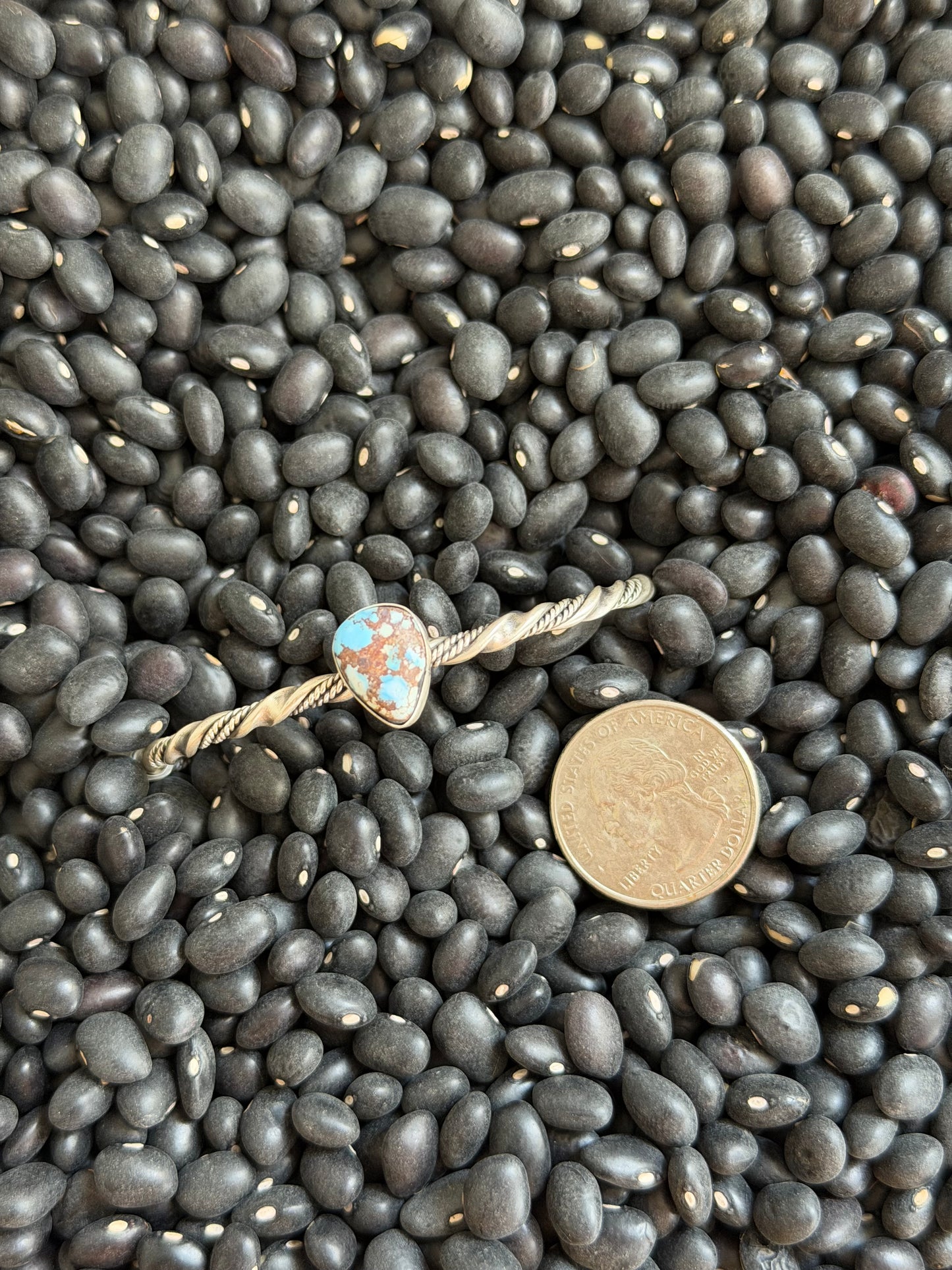 Golden Hills Turquoise Cuff