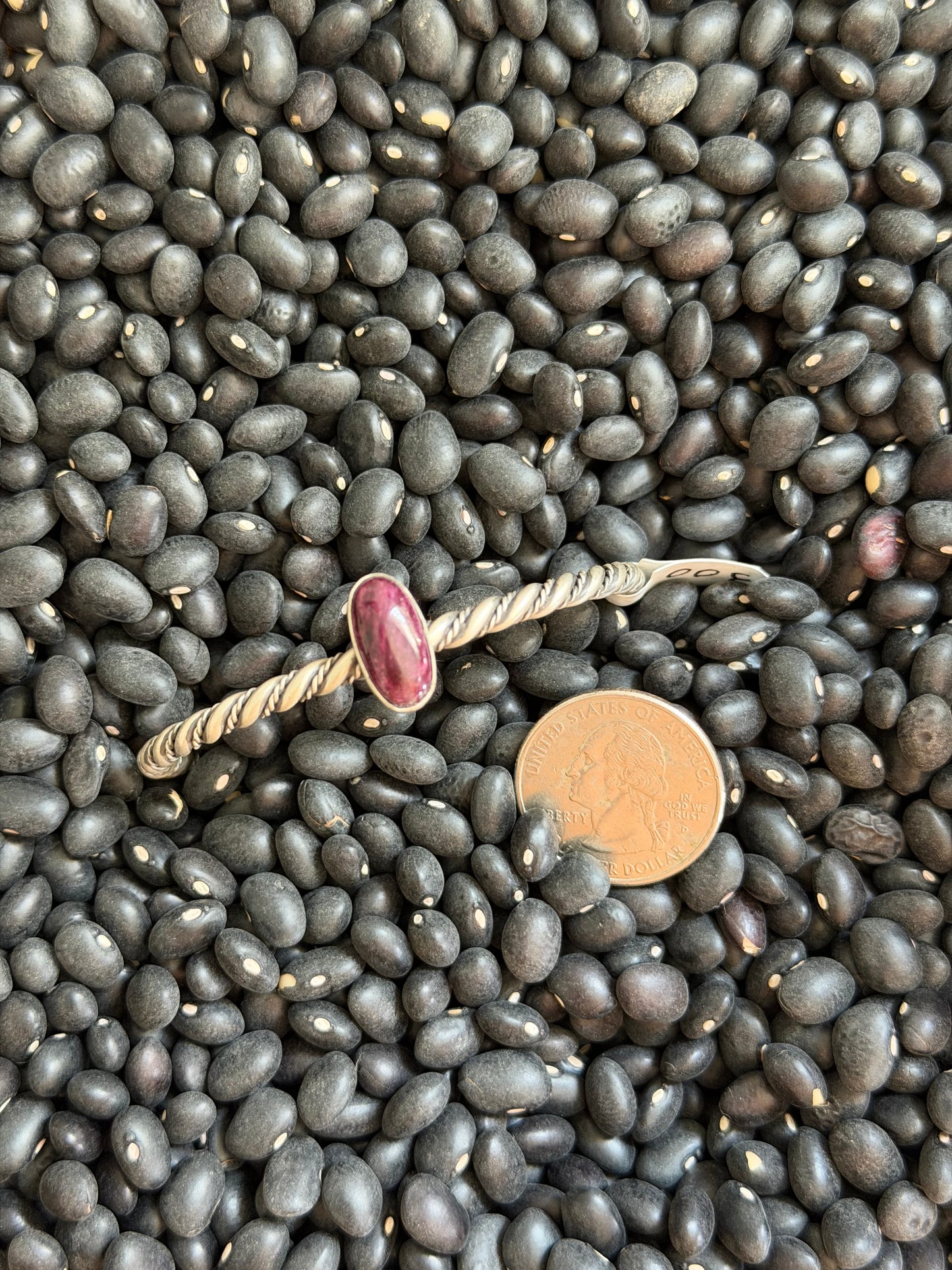 Purple Spiny Stacker Cuff