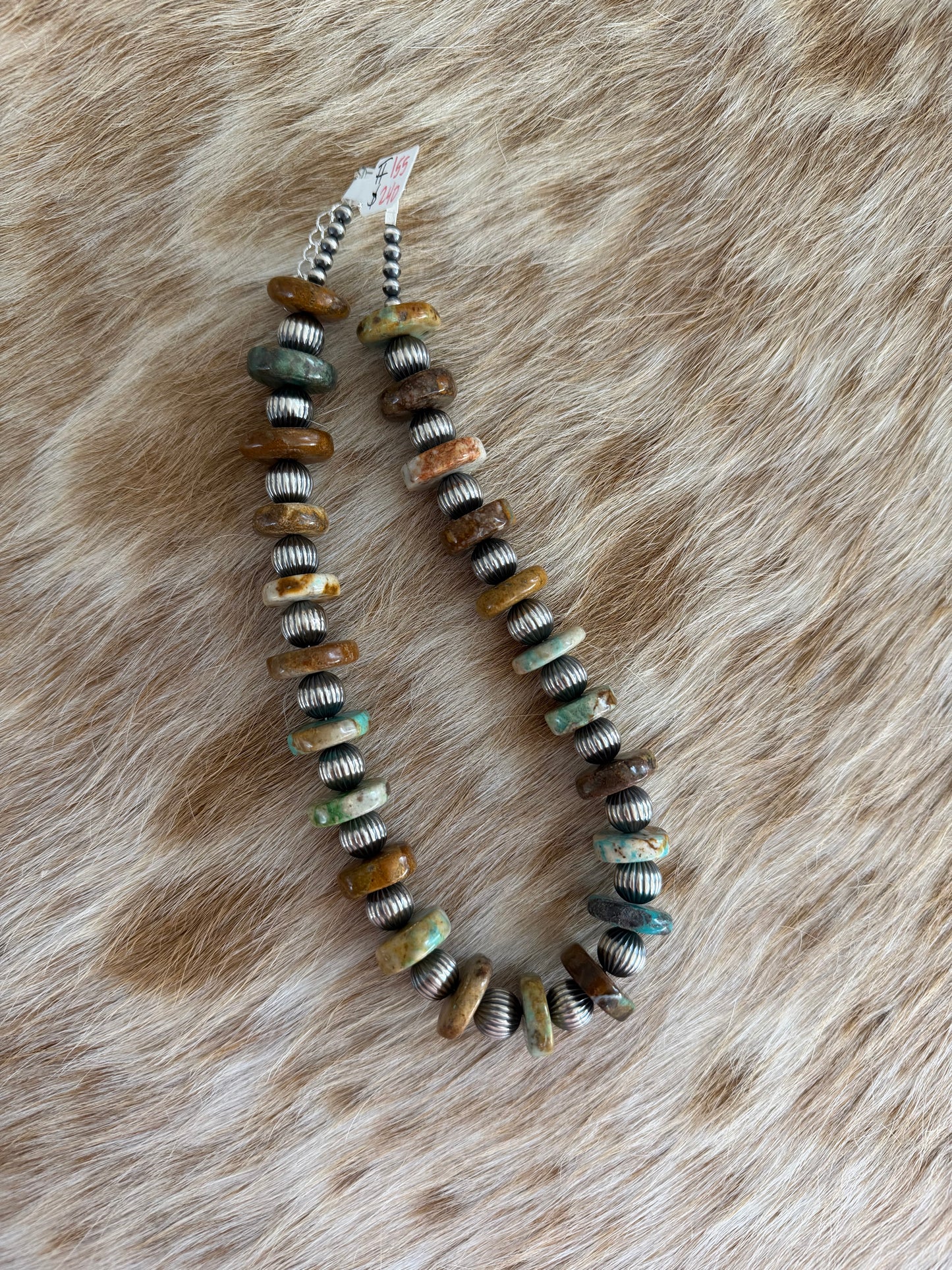 16" Turquoise Necklace