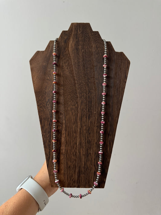 Purple Spiny Oyster Shell Necklace