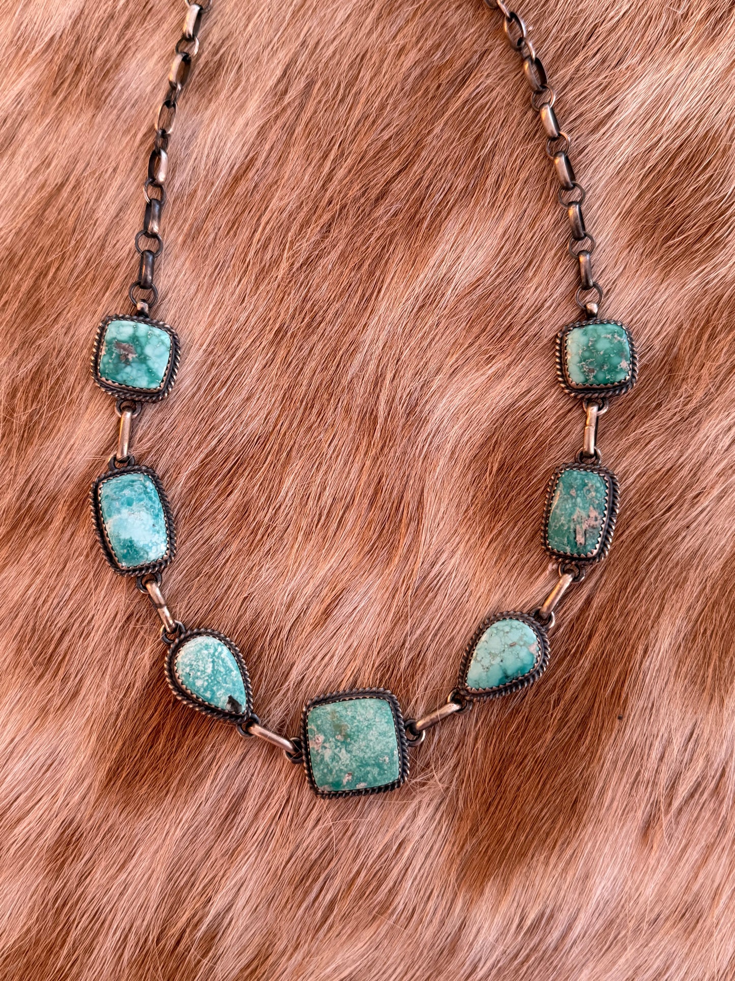 White Water Turquoise Necklace