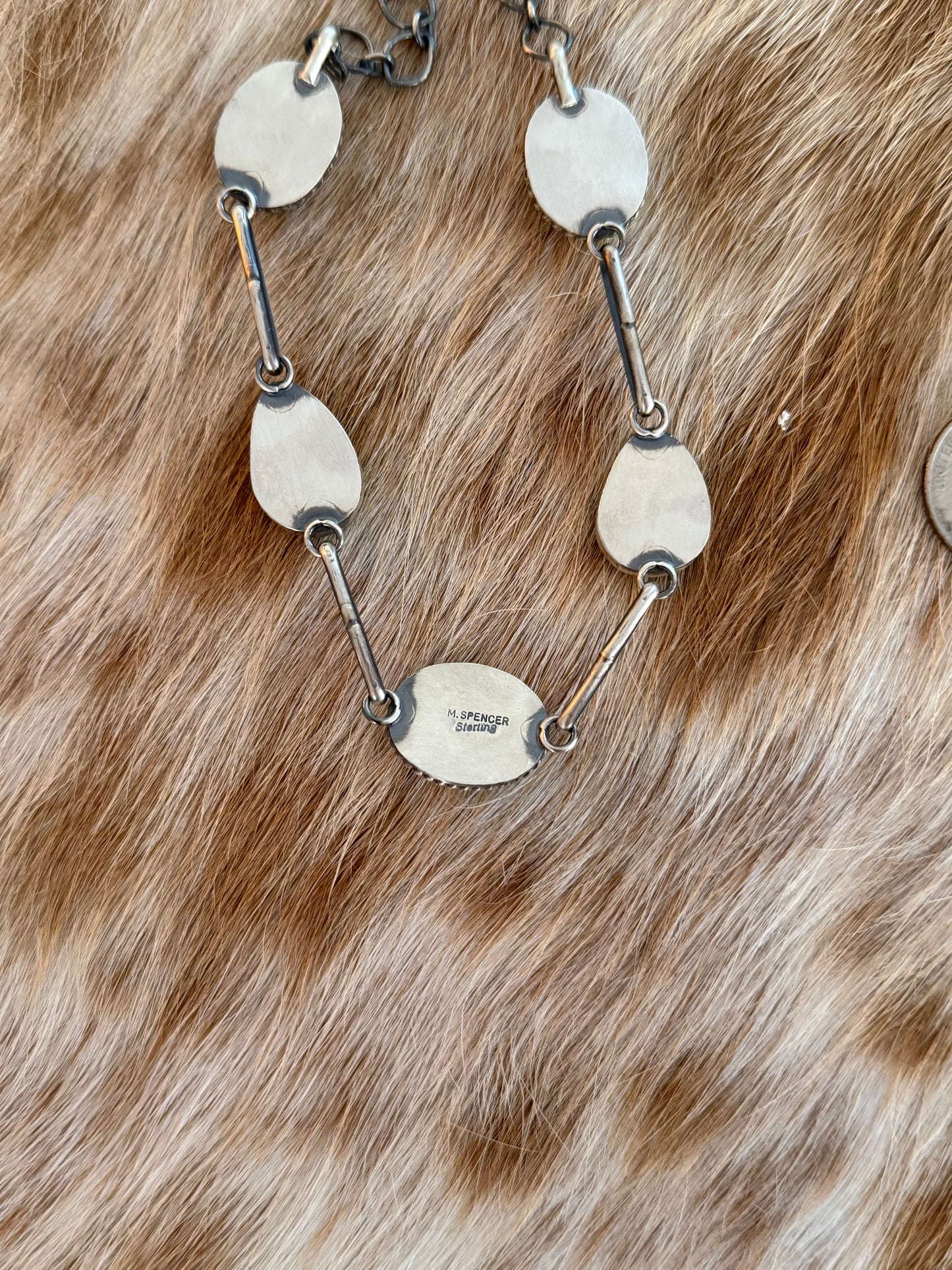 Sonoran Gold Turquoise Choker Necklace