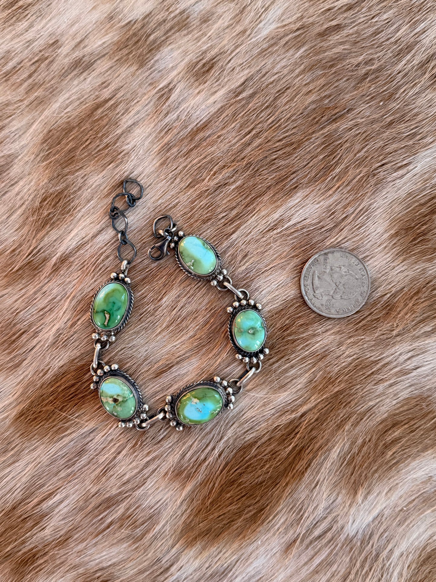 Sonoran Gold Turquoise Bracelet