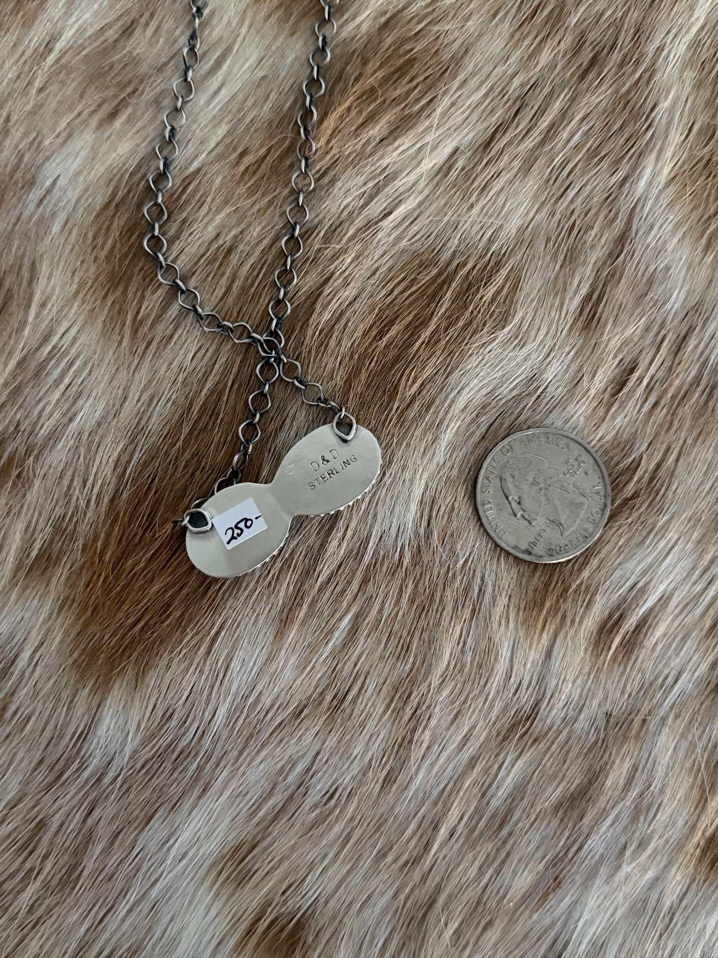 Golden Hills Turquoise Bar Necklace