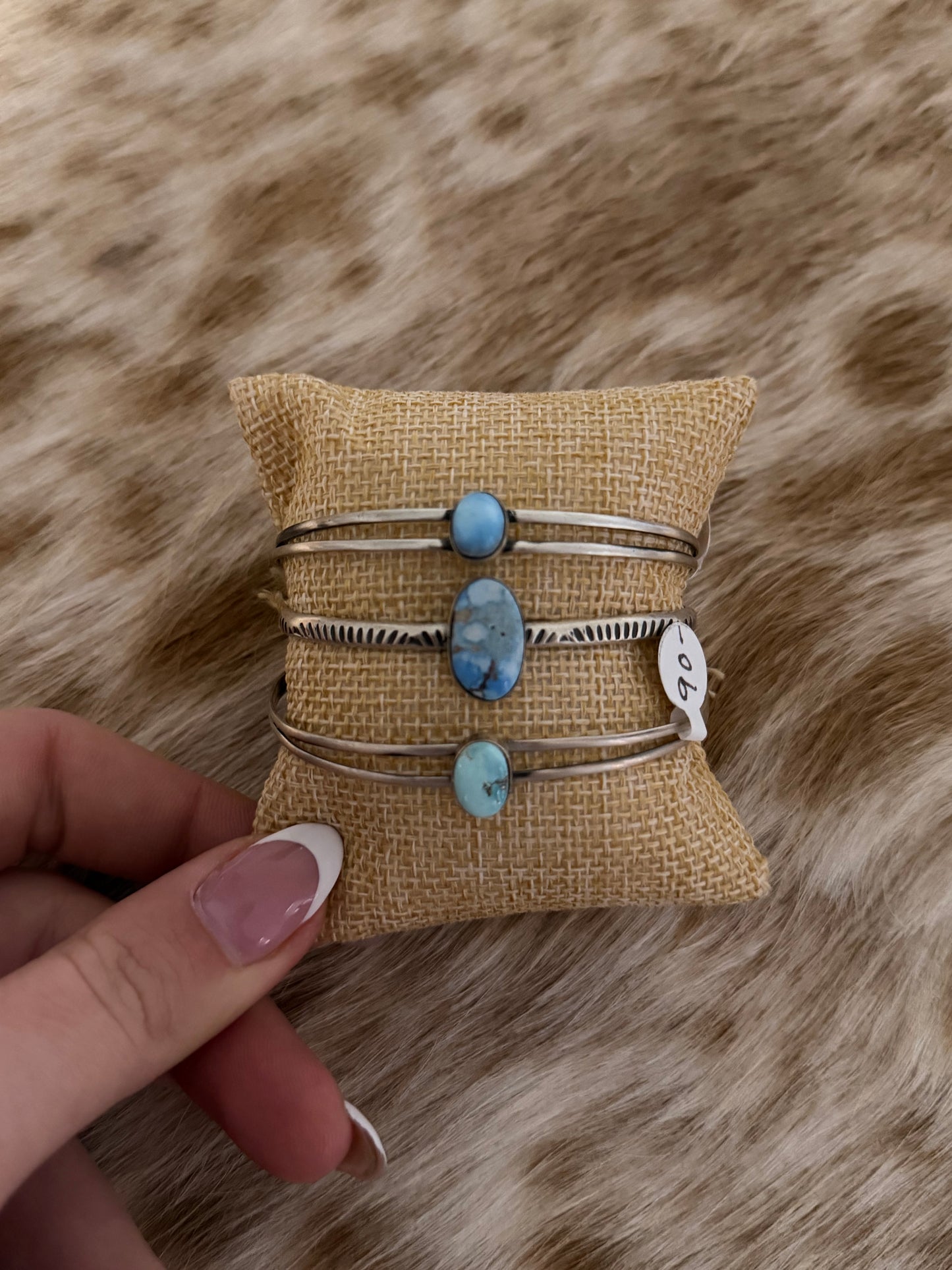 Golden Hills Turquoise Dainty Cuff