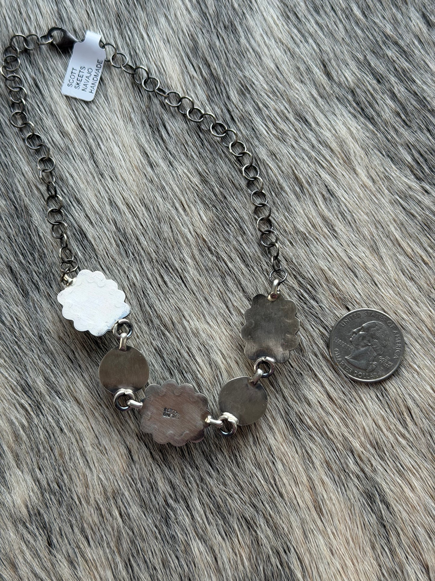 Golden Hills Turquoise Choker Necklace