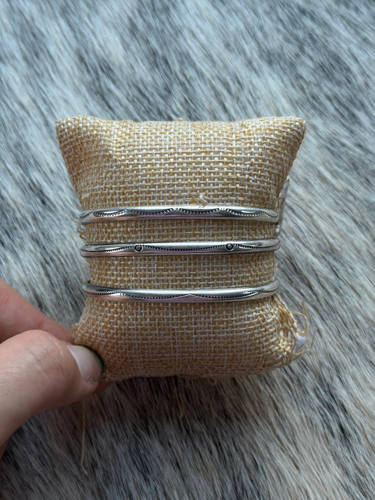 Sterling Silver Stacker Cuff