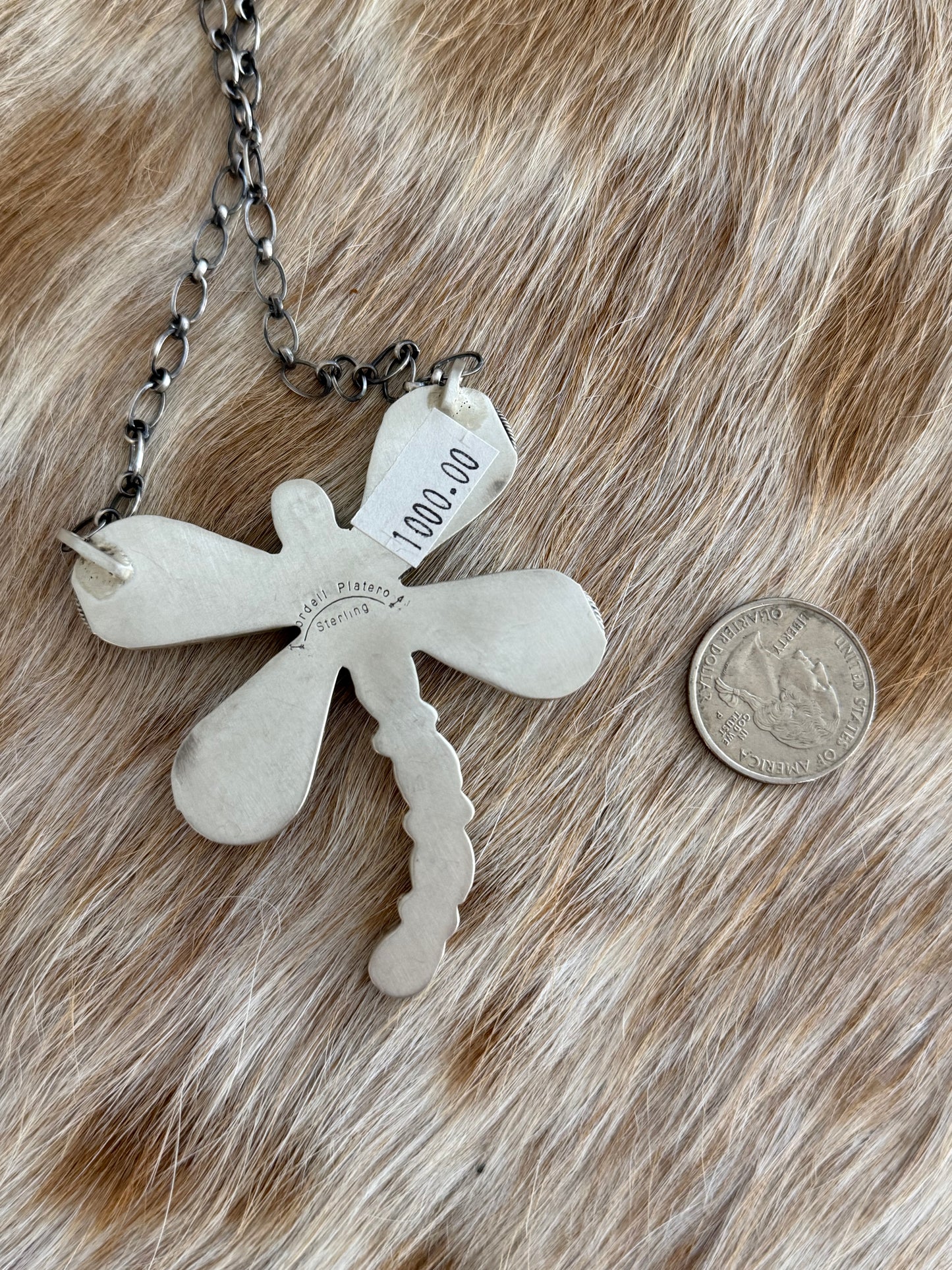 Multicolor Dragonfly Necklace