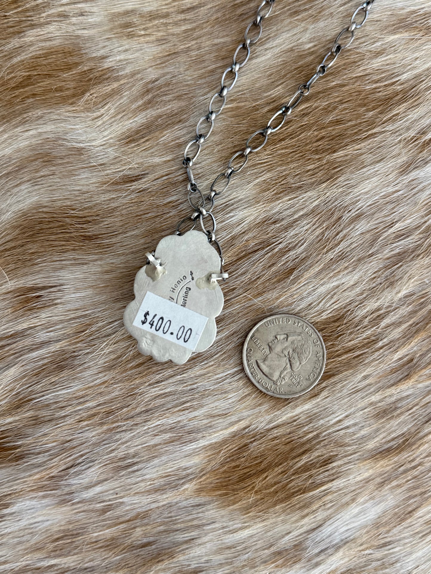 Purple Spiny Oyster Shell Necklace