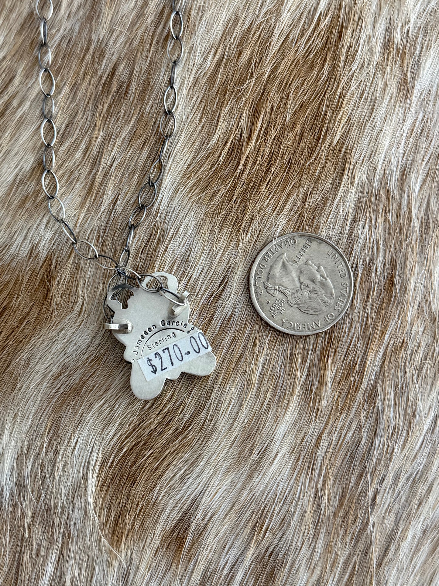 Turquoise Butterfly Necklace