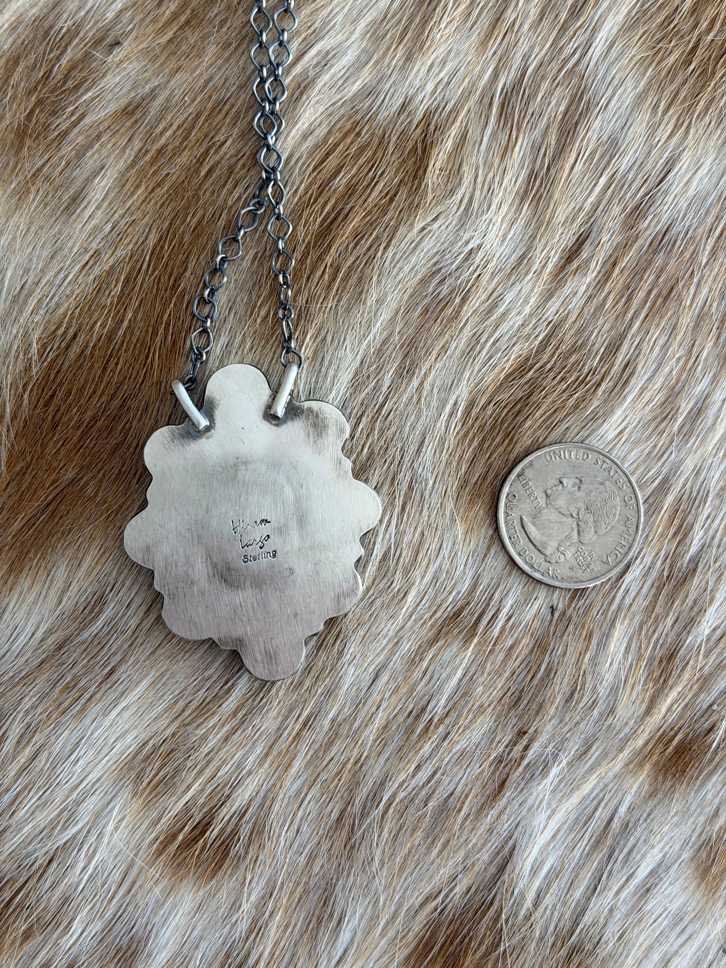 Sonoran Gold Turquoise Cluster Necklace