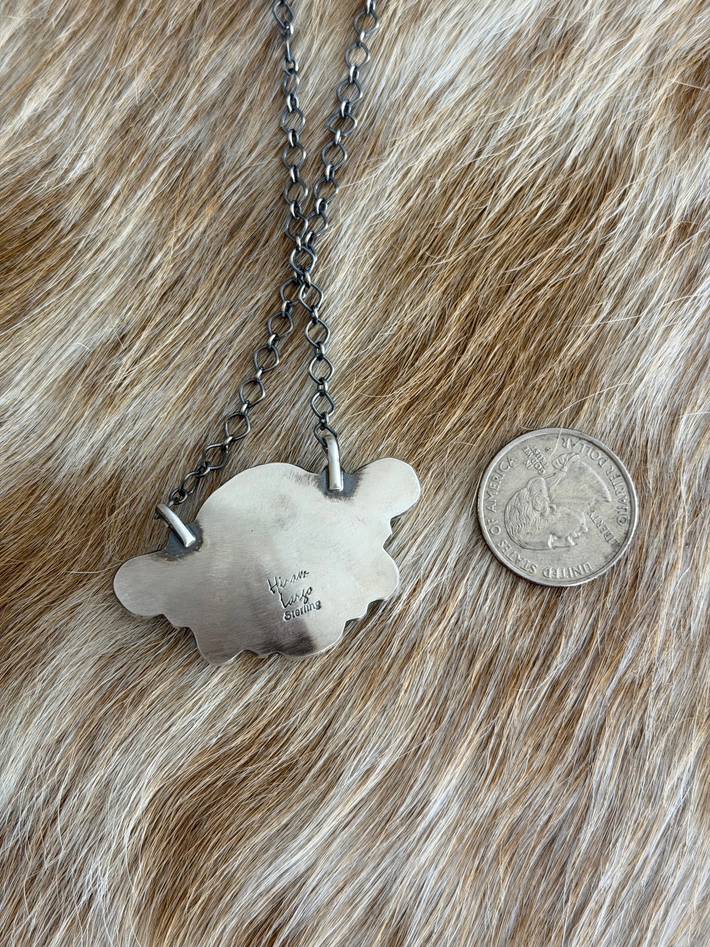 Sonoran Gold Turquoise Half Cluster Necklace