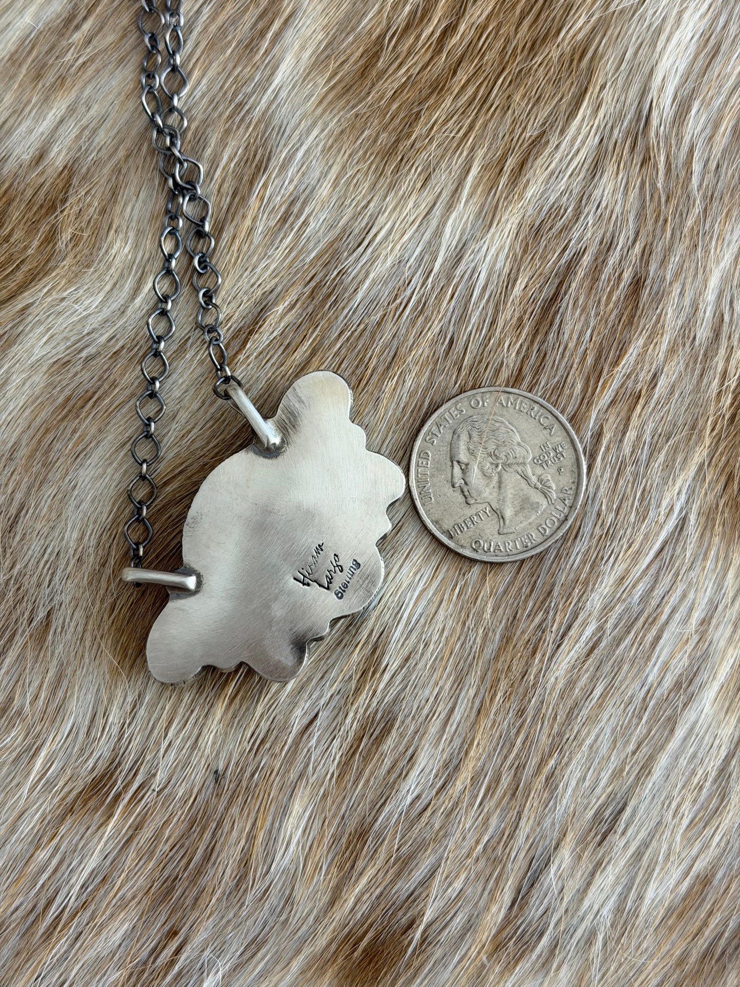 Sonoran Gold Turquoise Half Cluster Necklace