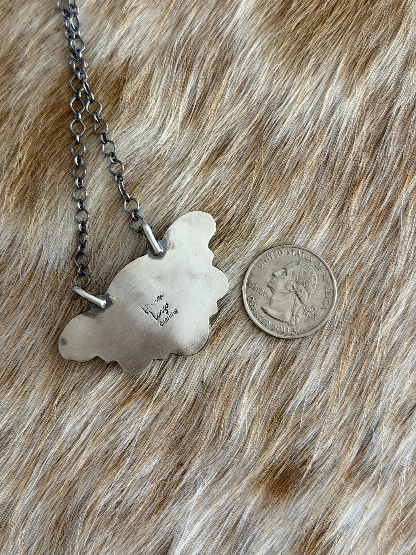 Sonoran Gold Turquoise Half Cluster Necklace