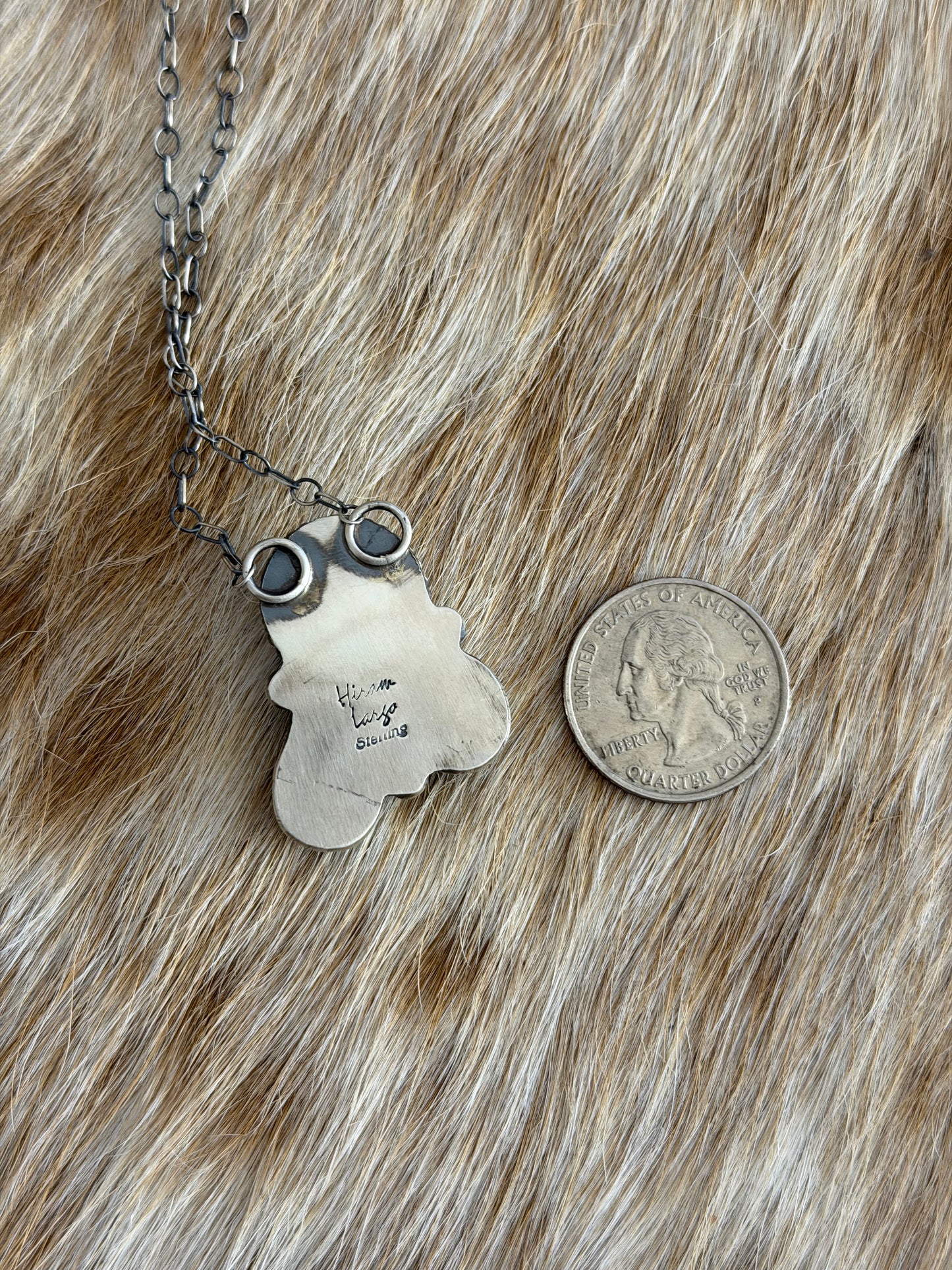 Turquoise Cluster Necklace