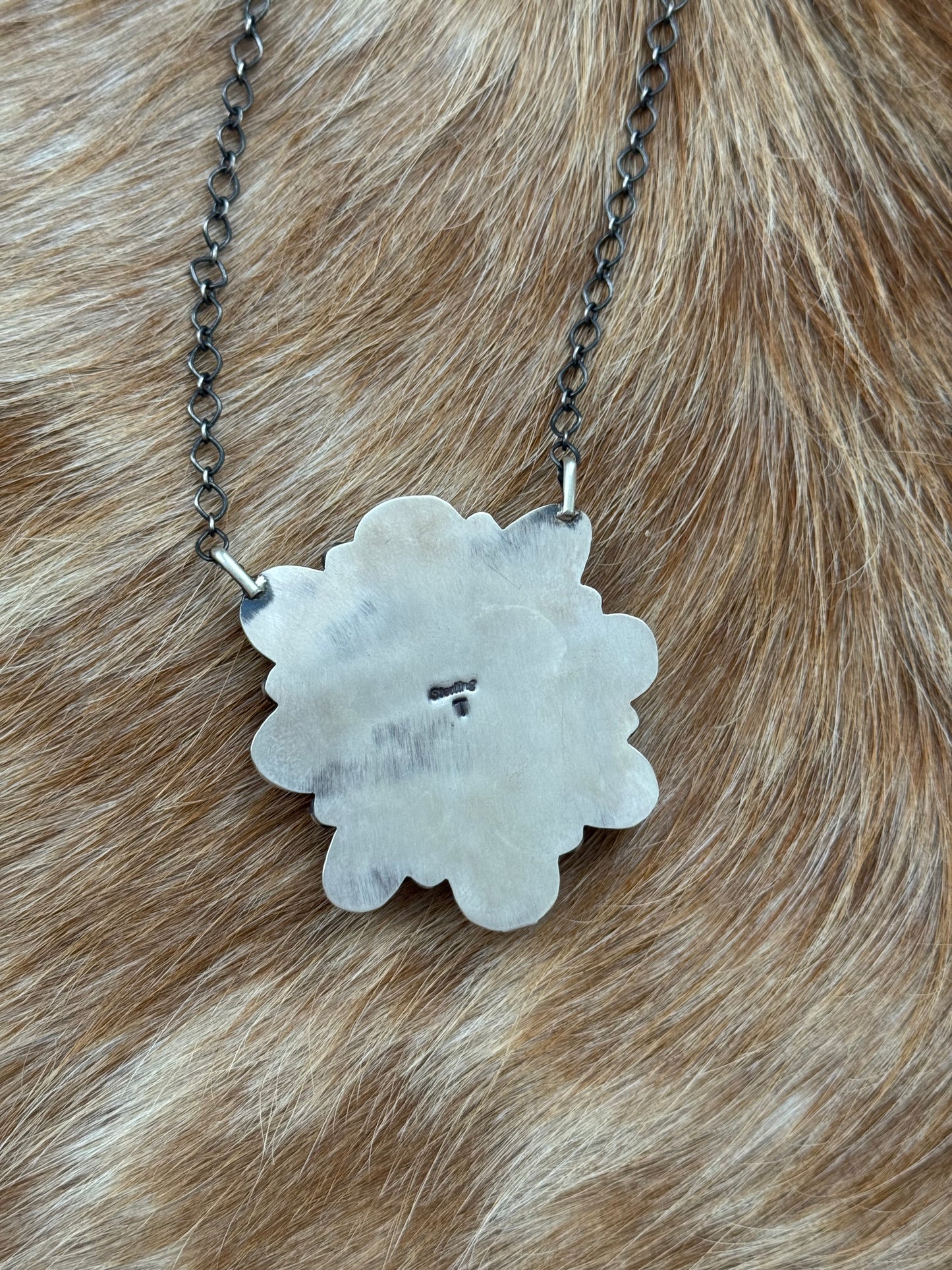 Golden Hills Turquoise Cluster Necklace