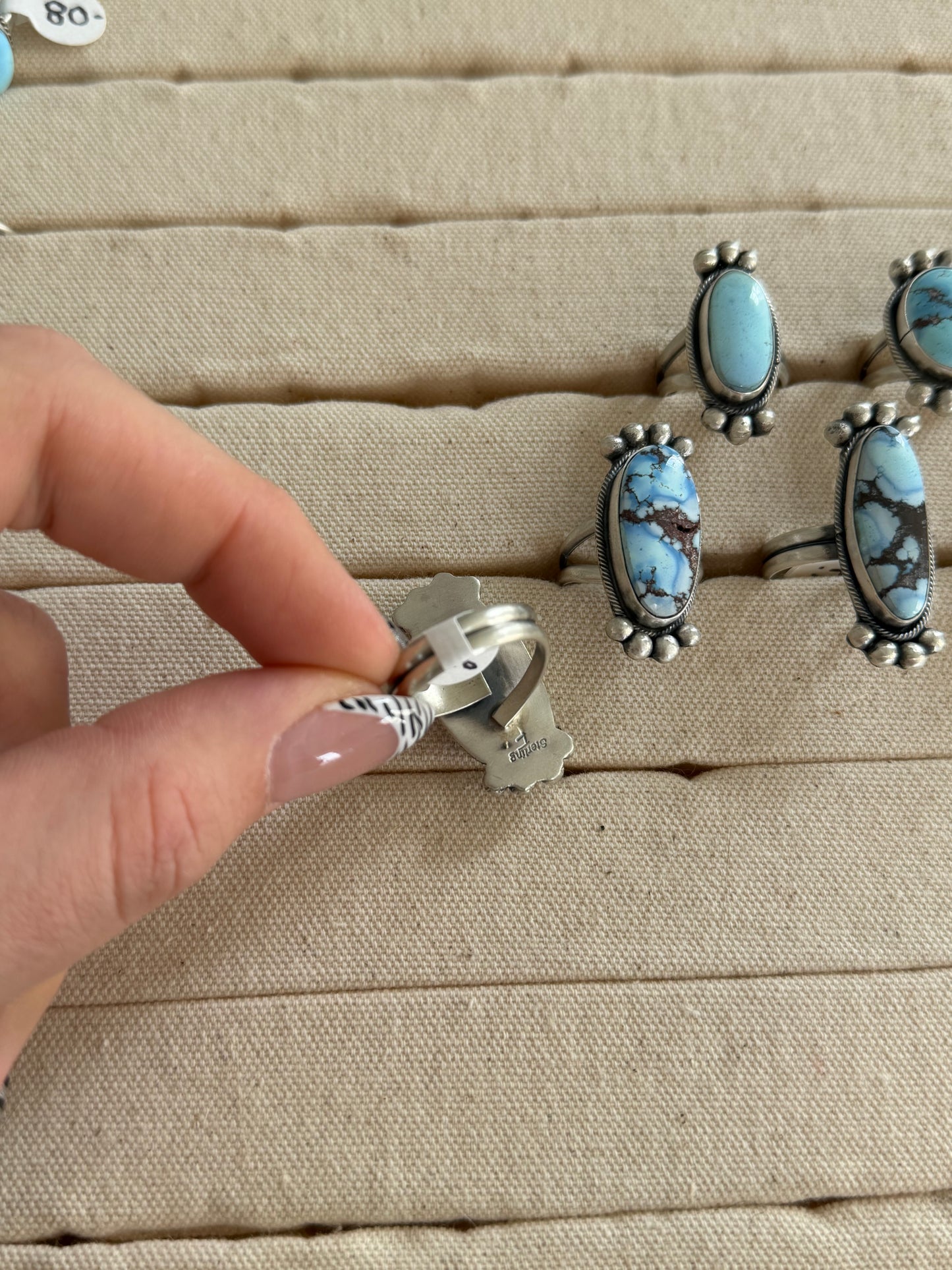 Golden Hills Turquoise Adjustable Ring