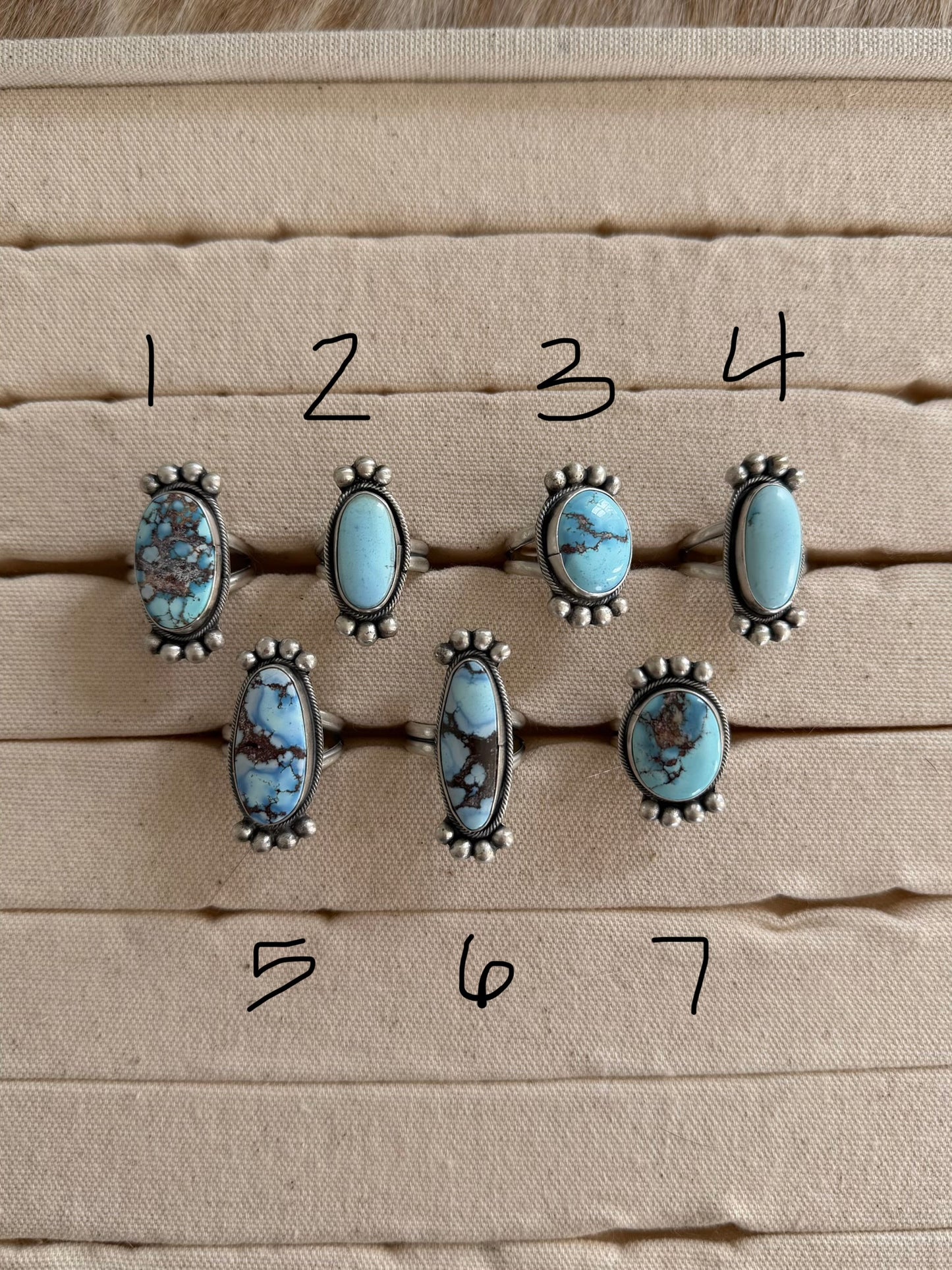 Golden Hills Turquoise Adjustable Ring