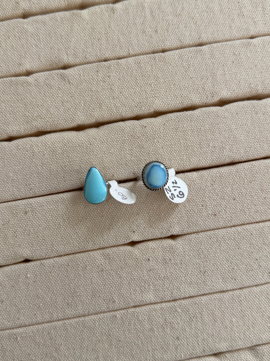 Size 6.5 Golden Hills Turquoise Ring