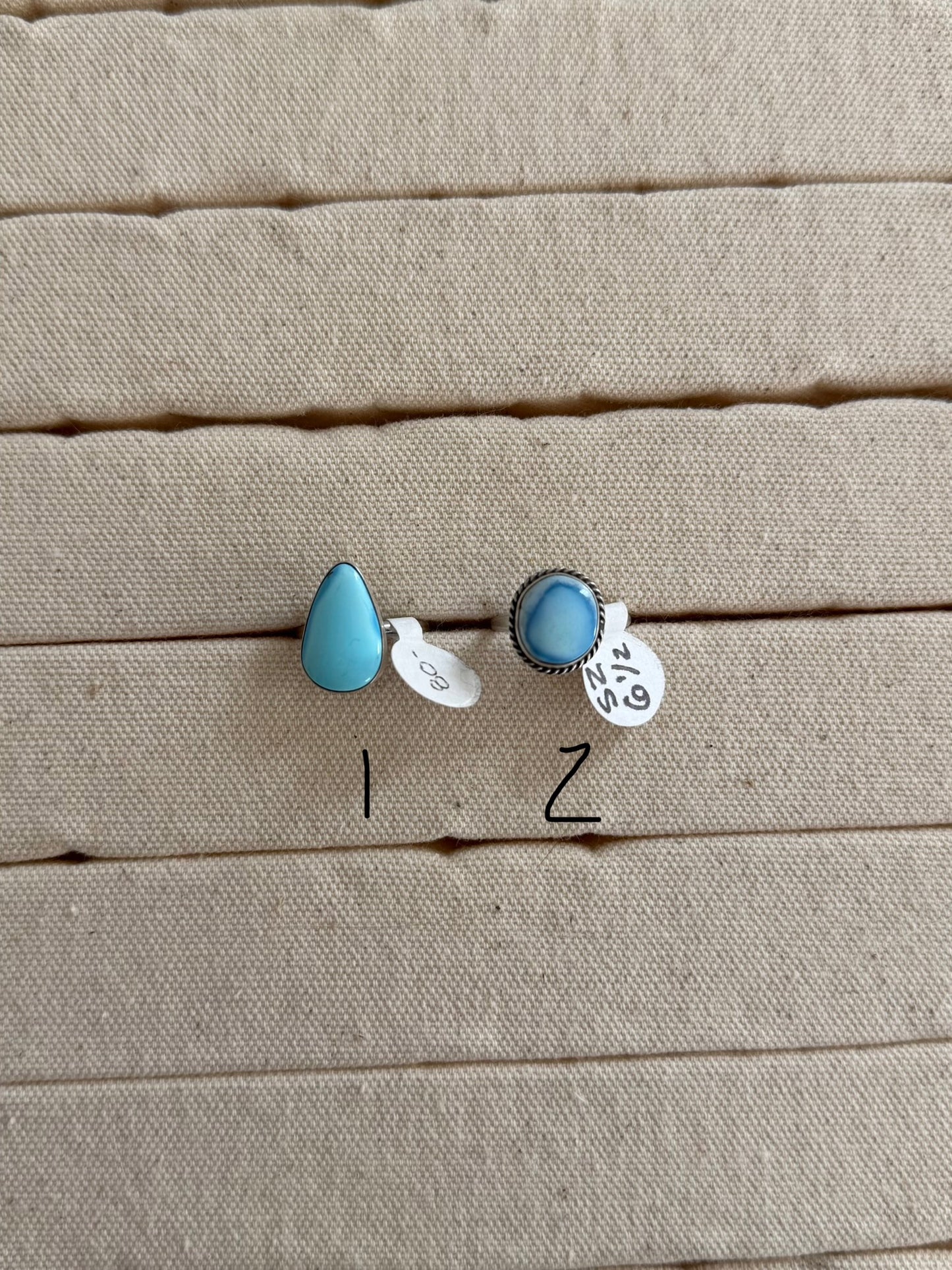 Size 6.5 Golden Hills Turquoise Ring
