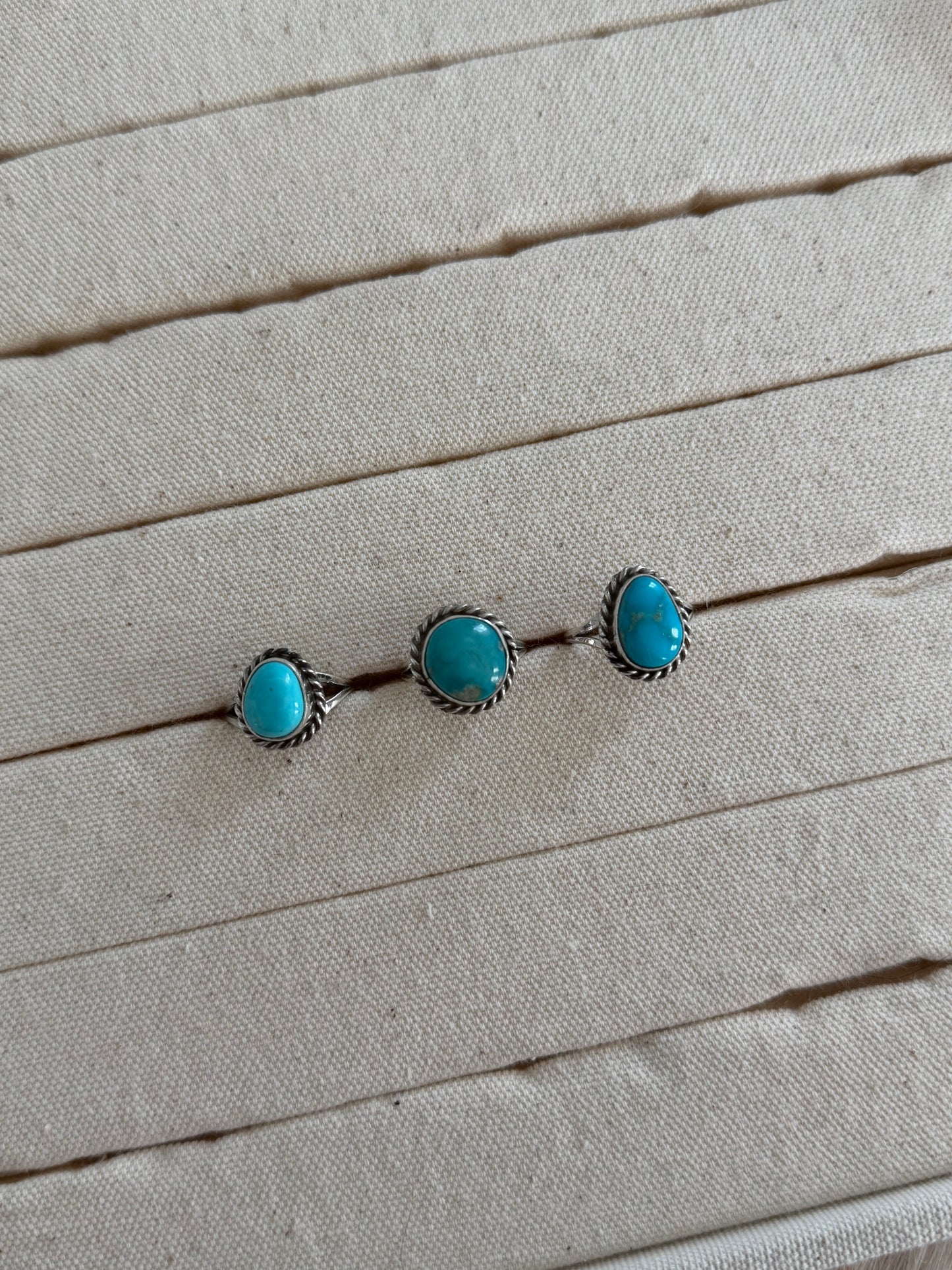 Size 6.5 Assorted Turquoise Rings