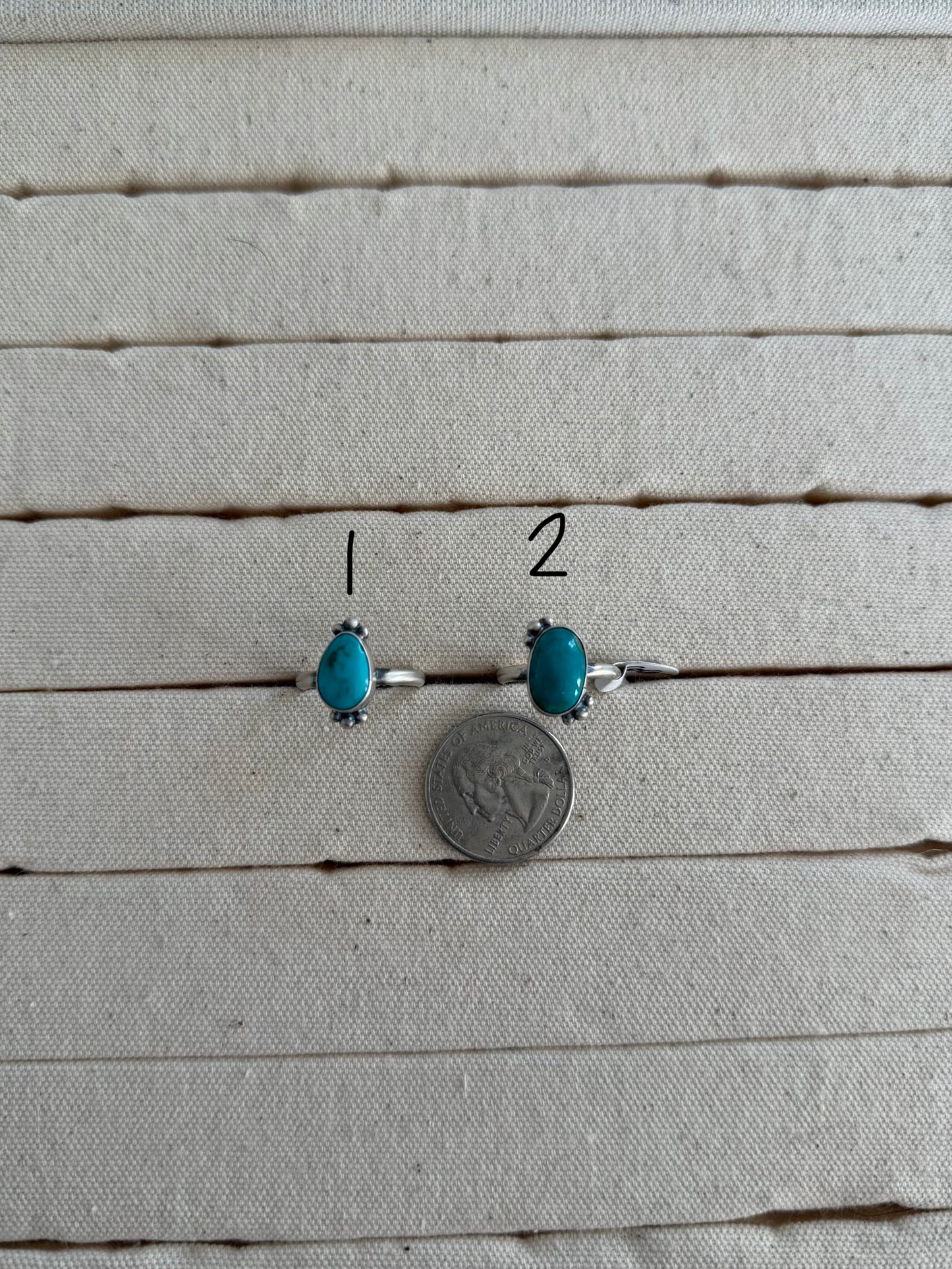 Size 7 Turquoise Ring