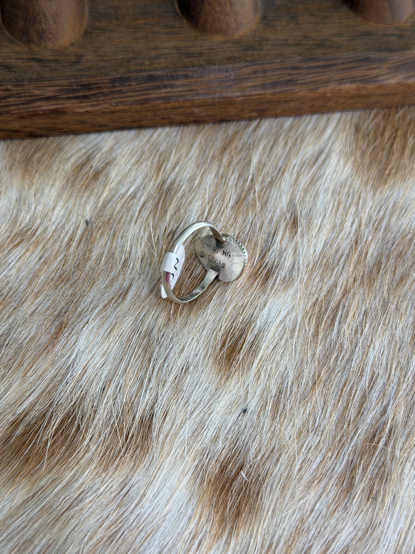 Size 7 Red Spiny Oyster Shell Ring