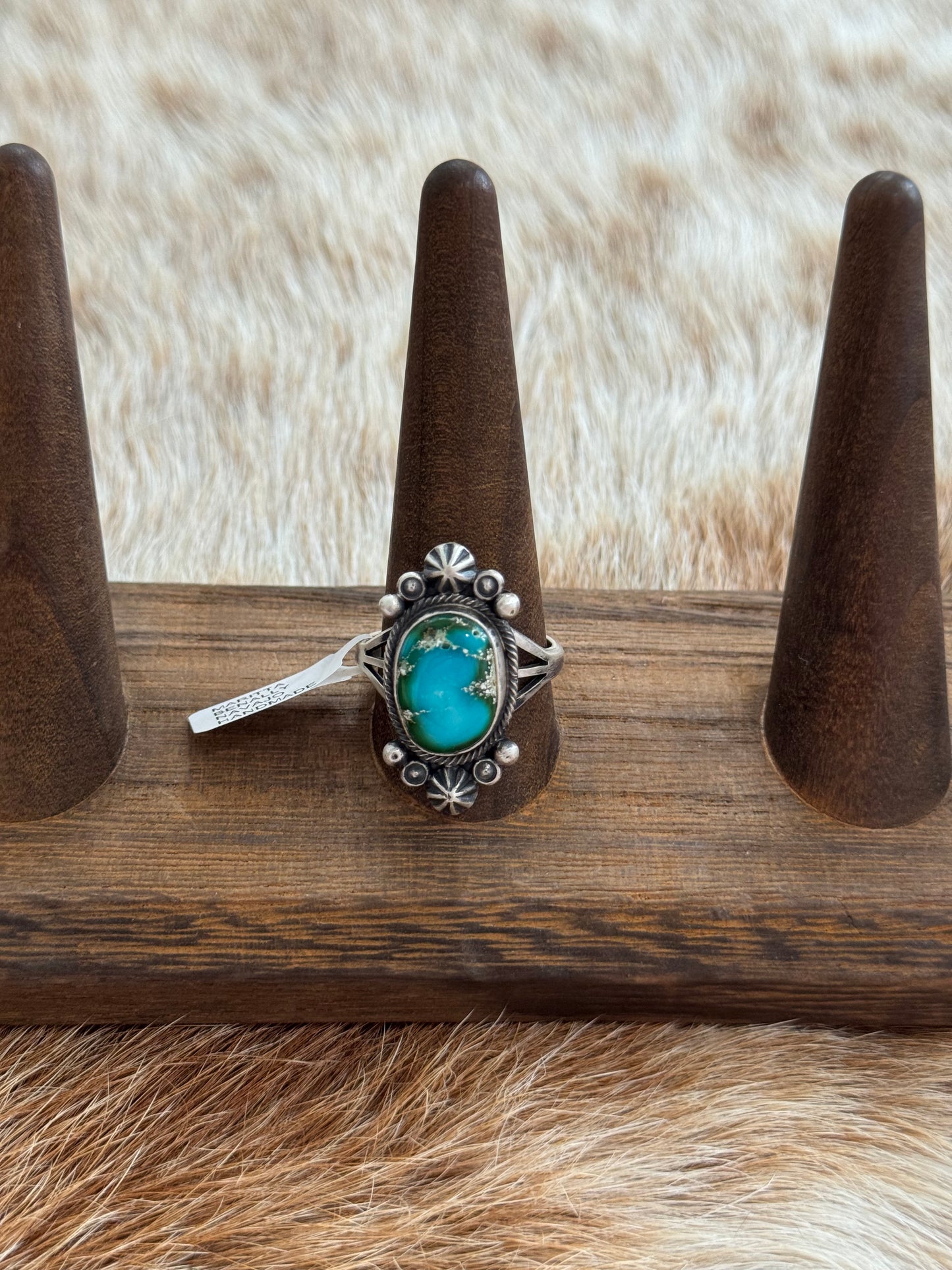 Size 11 Sonoran Gold Turquoise Ring