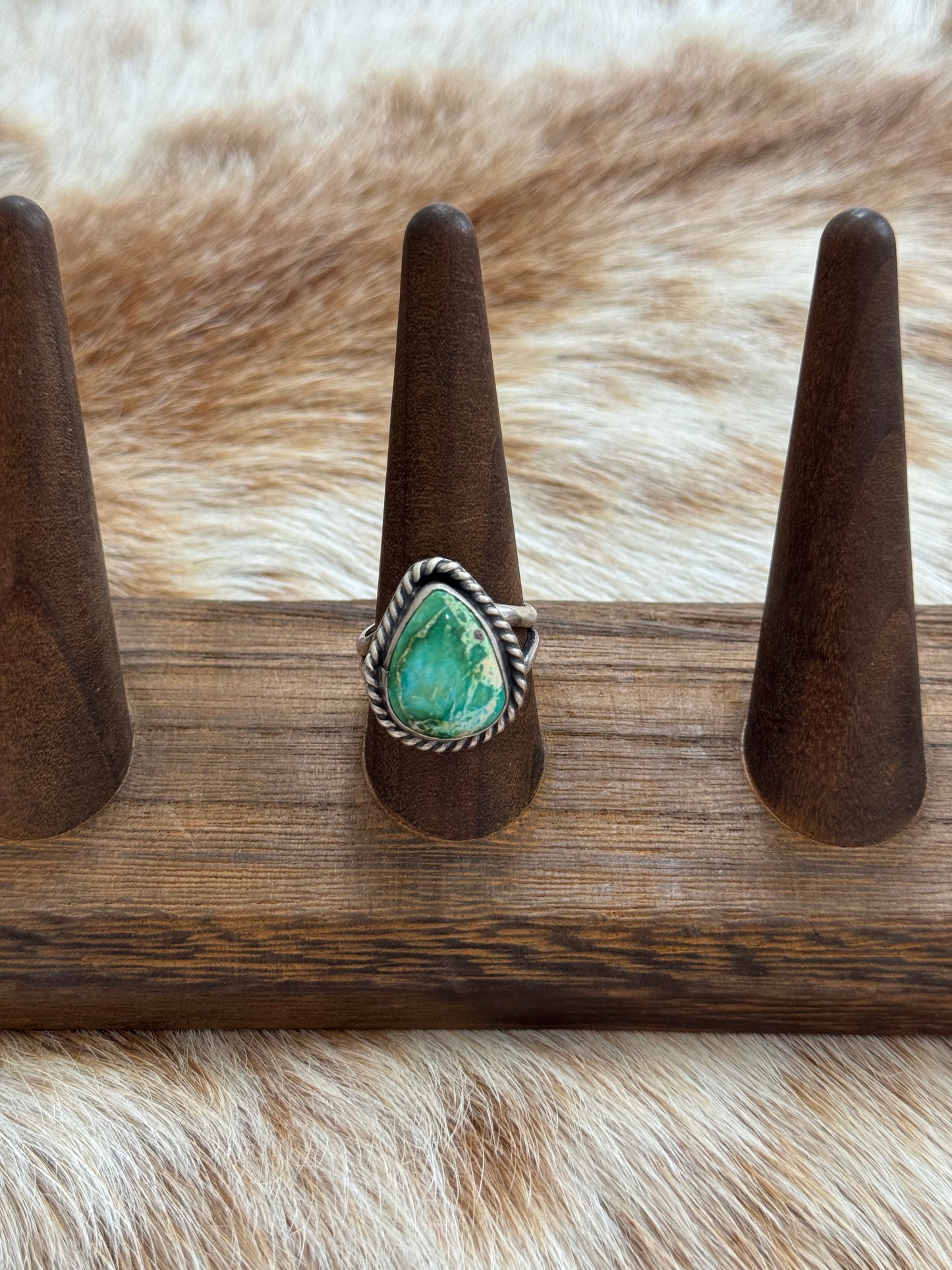 Size 8.5 Turquoise Ring