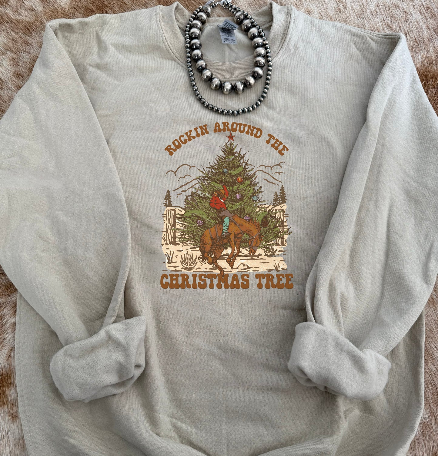Rockin' Around the Christmas Tree Crewneck