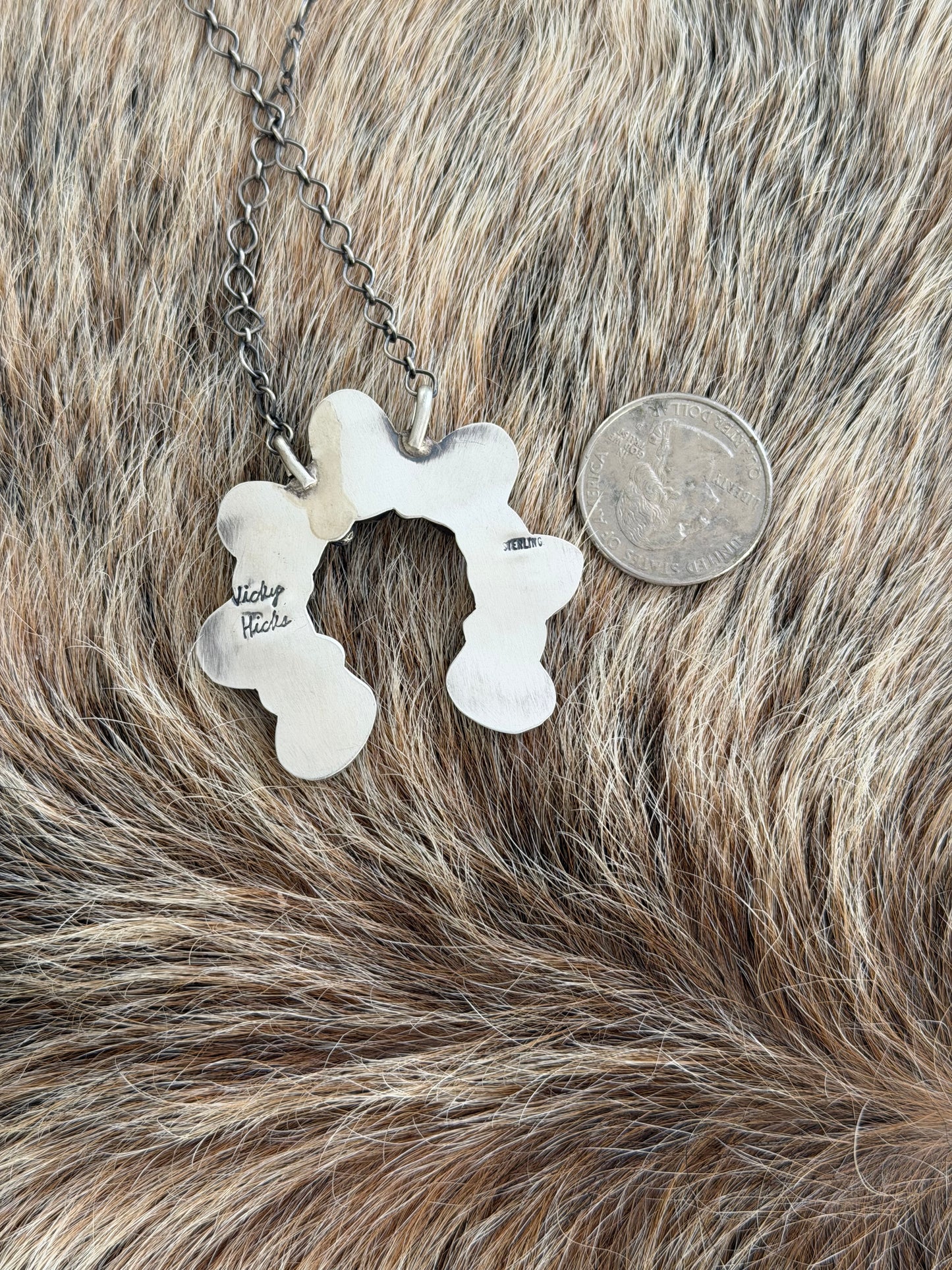 Sonoran Gold Turquoise Naja Necklace