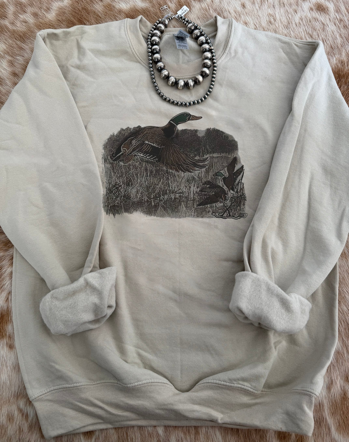 Mallard Flying Crewneck