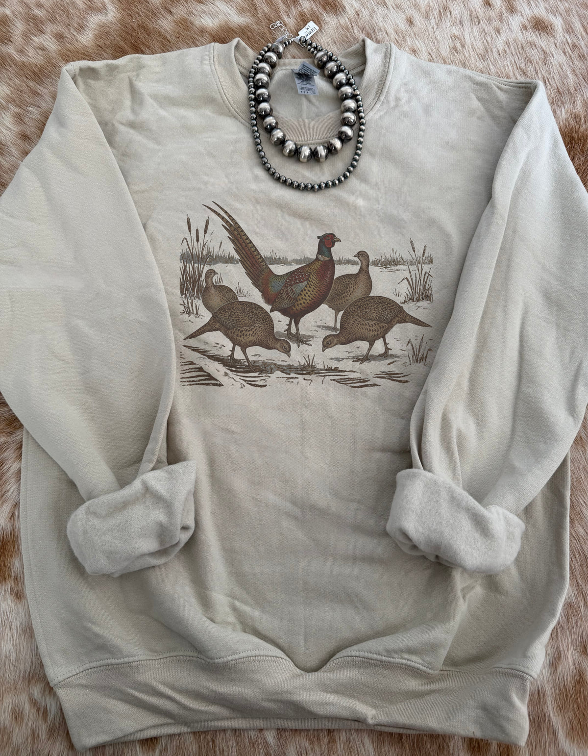 Pheasant Hunting Crewneck