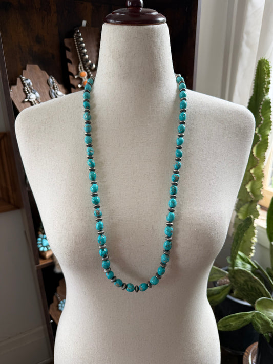 34" Sonoran Turquoise Necklace