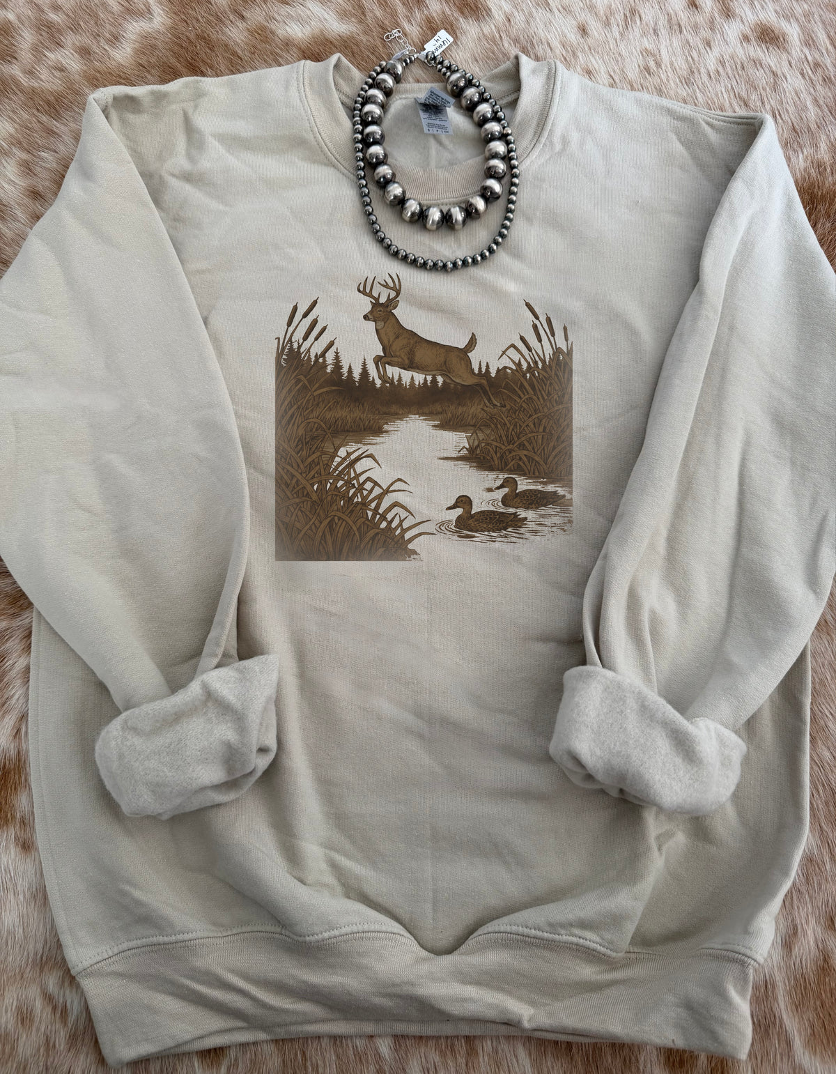 Whitetail Buck Crewneck
