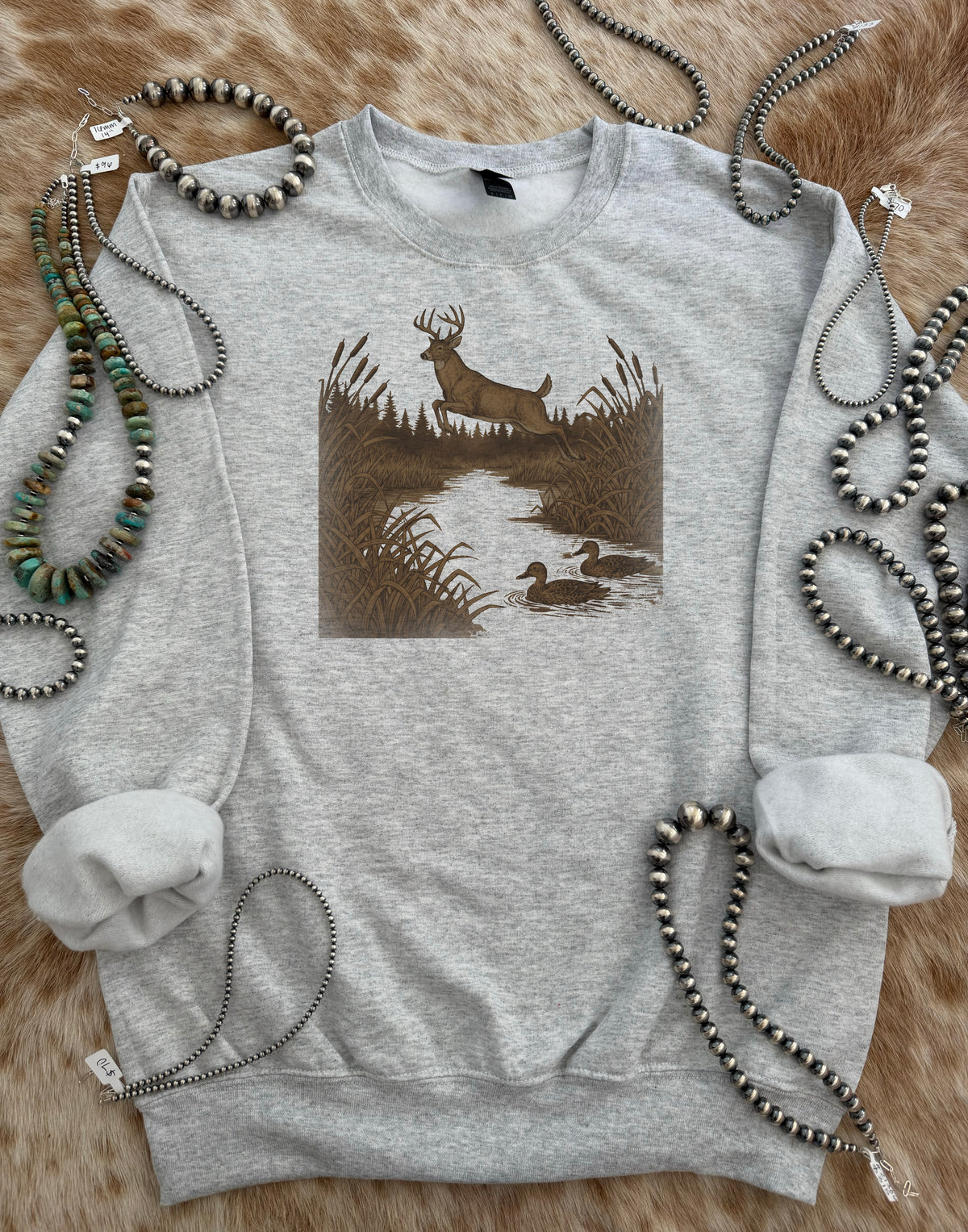 Whitetail Buck Crewneck