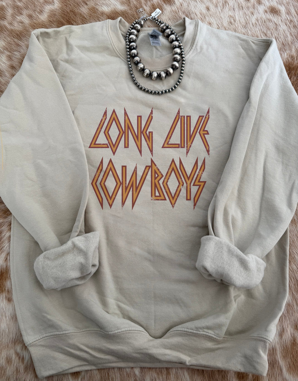 Long Live Cowboys Crewneck
