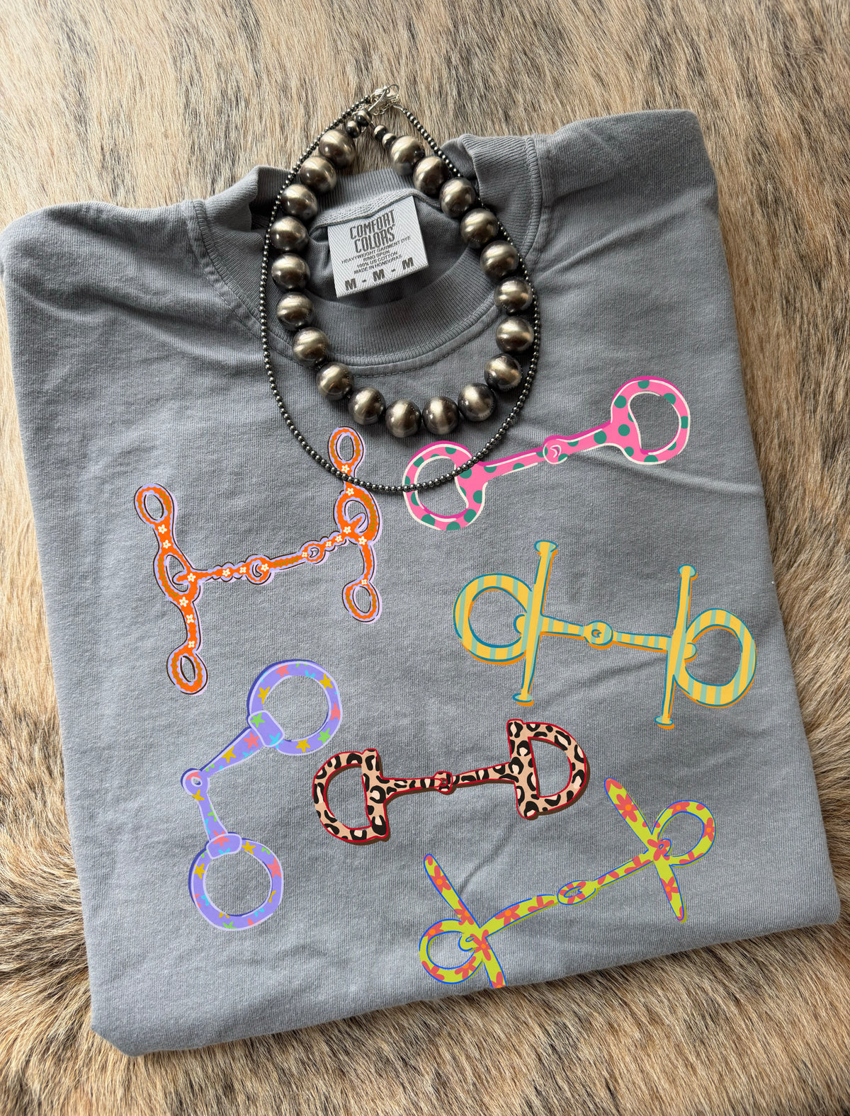 Preppy Horse Bits Tee
