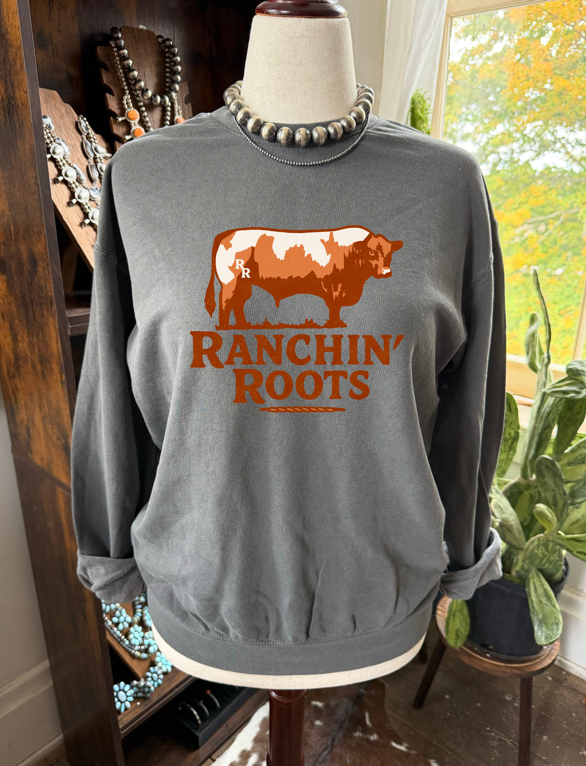 Ranchin' Roots Logo Sweatshirt