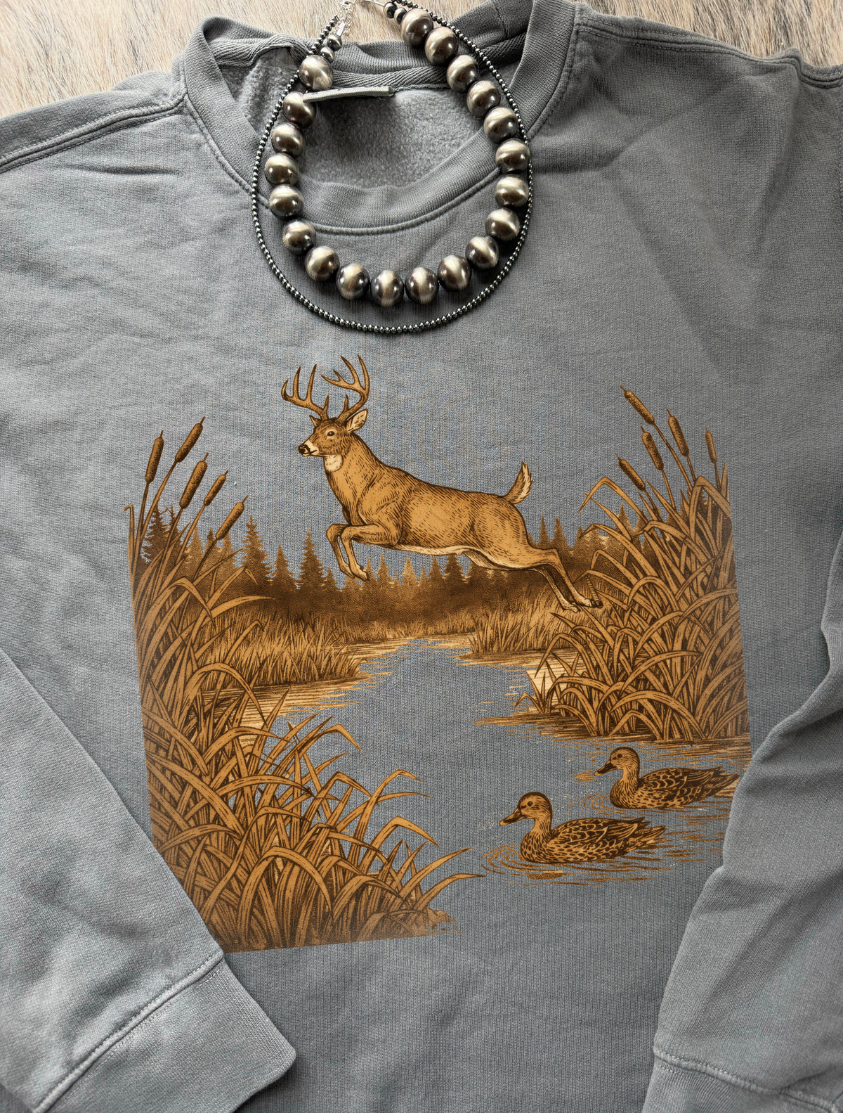 White-tailed Buck Sweatshirt