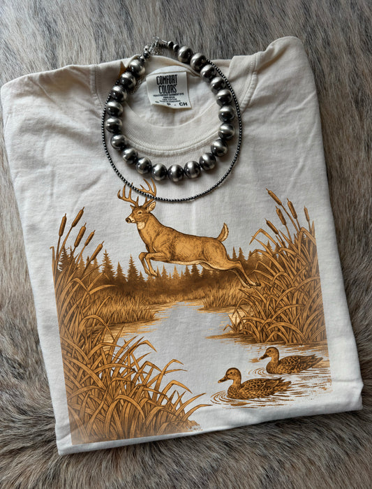 White-tailed Buck Tee