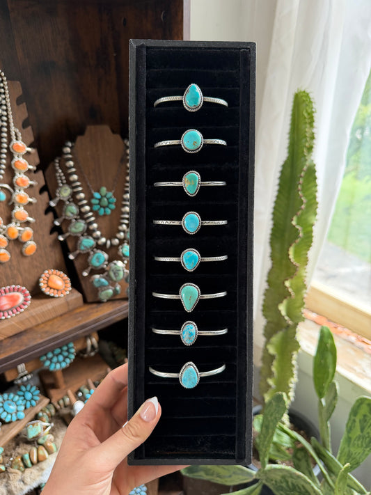 Kingman Turquoise Stacker Cuff