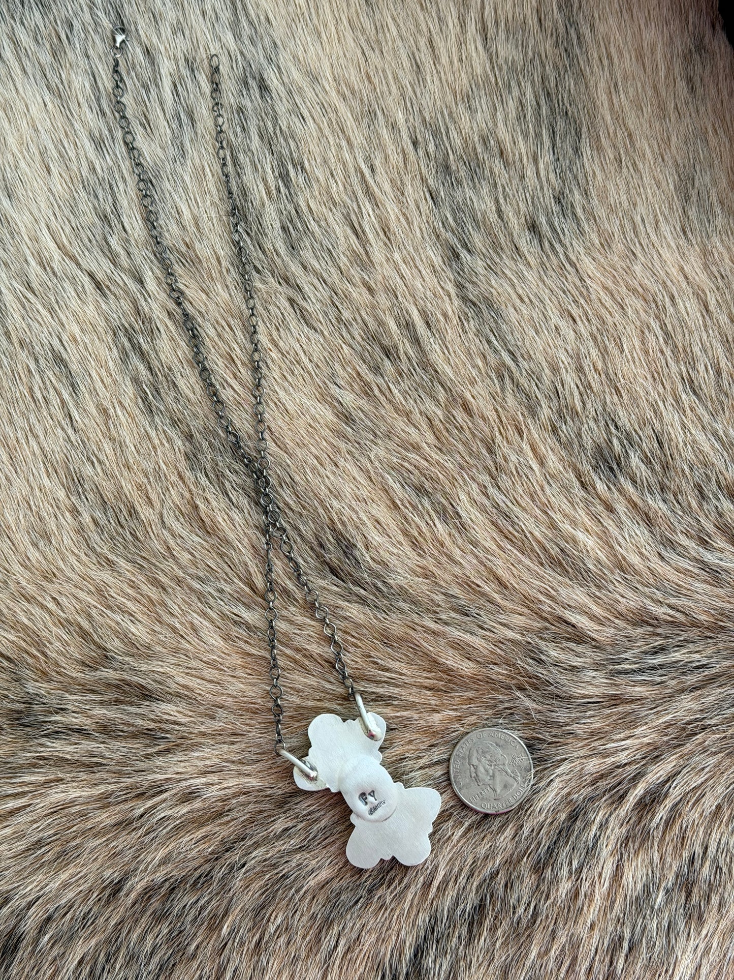 Sonoran Gold Turquoise 7 Stone Cluster Necklace