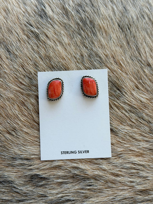 Spiny Oyster Shell Earrings